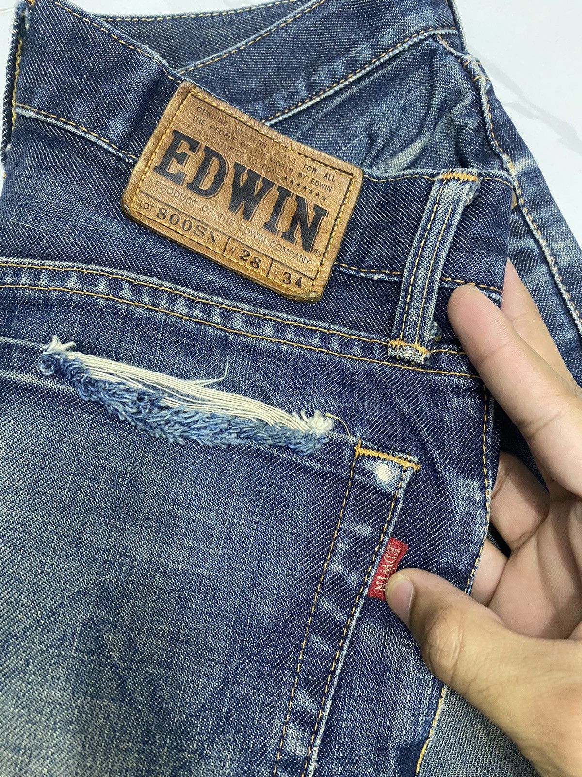Undercover EDWIN FLARE DISTRESSED DENIM BOOTCUT UNDERCOVER STYLE DESIGN Size US 28 / EU 44 - 7 Thumbnail