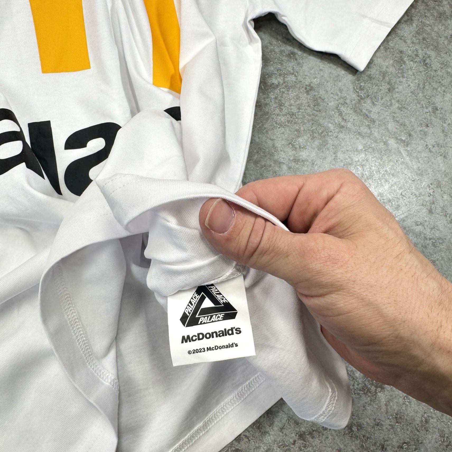 Palace Palace shirt mens XL Mcdonalds graphic tee streetwear NEW Size US XL / EU 56 / 4 - 4 Thumbnail