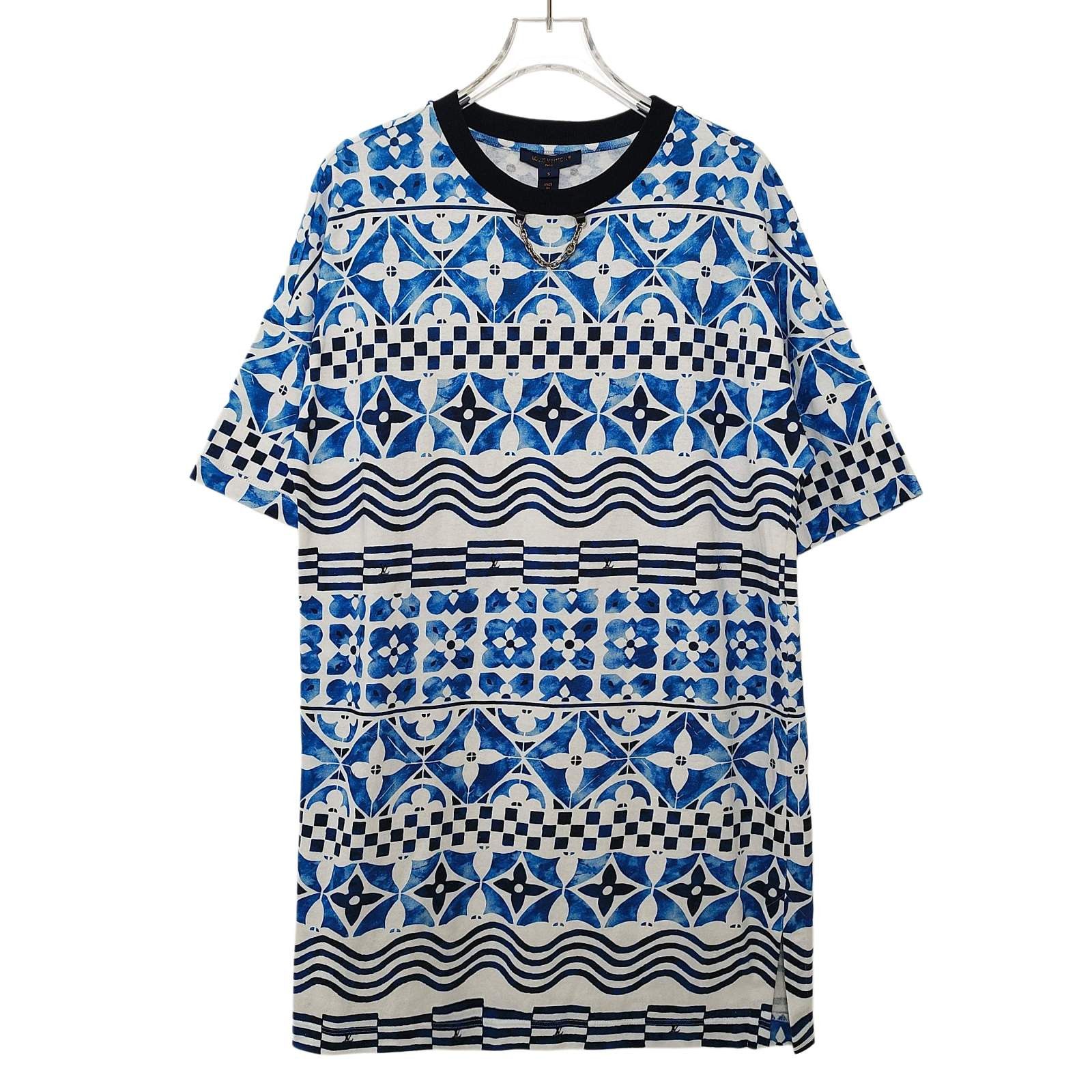 Louis Vuitton Louis Vuitton Geometric Print Mini Dress Size S Size S / US 4 / IT 40 - 1 Thumbnail
