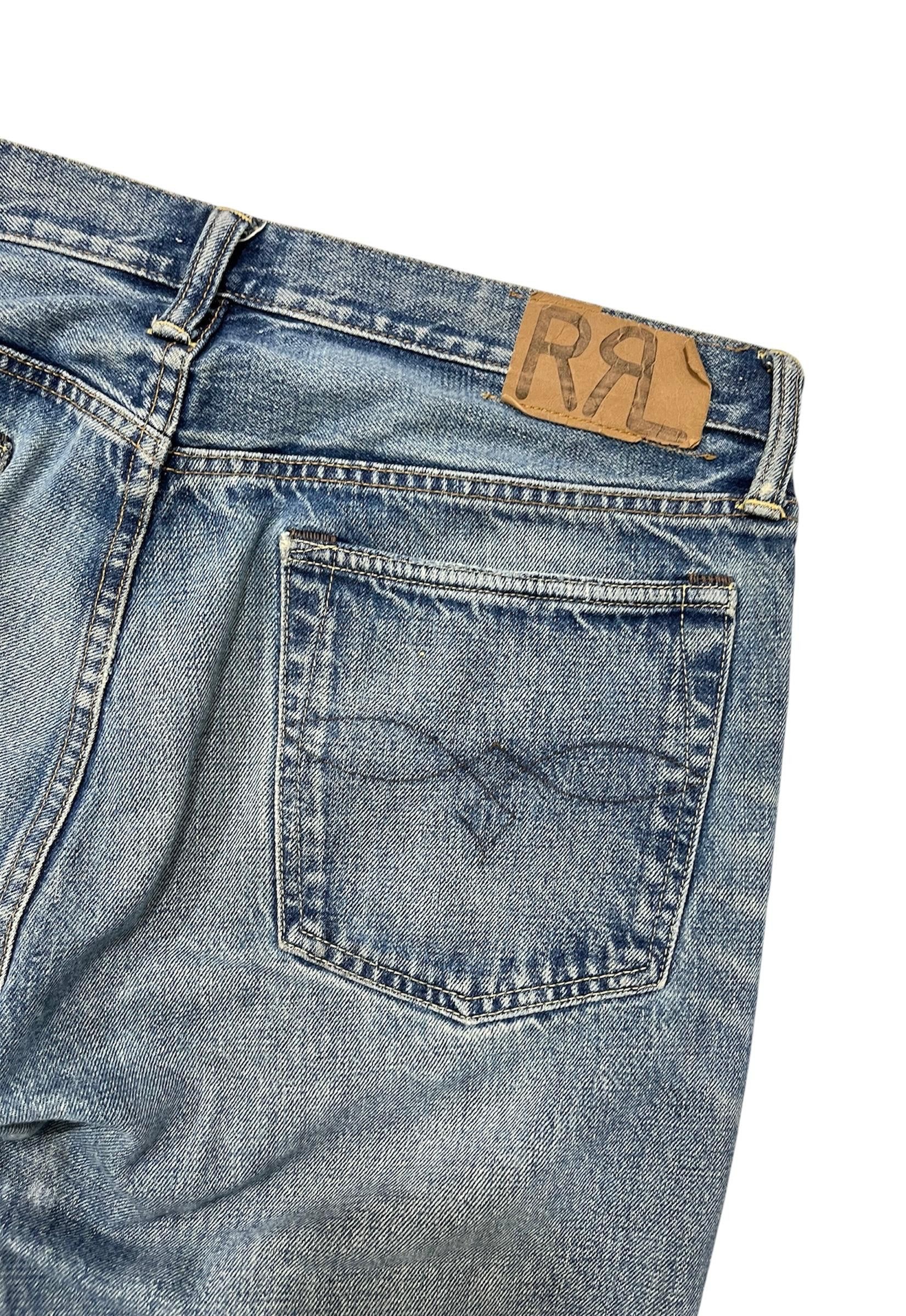 RRL Ralph Lauren Double RL Denim Pants Size US 34 / EU 50 - 7 Thumbnail