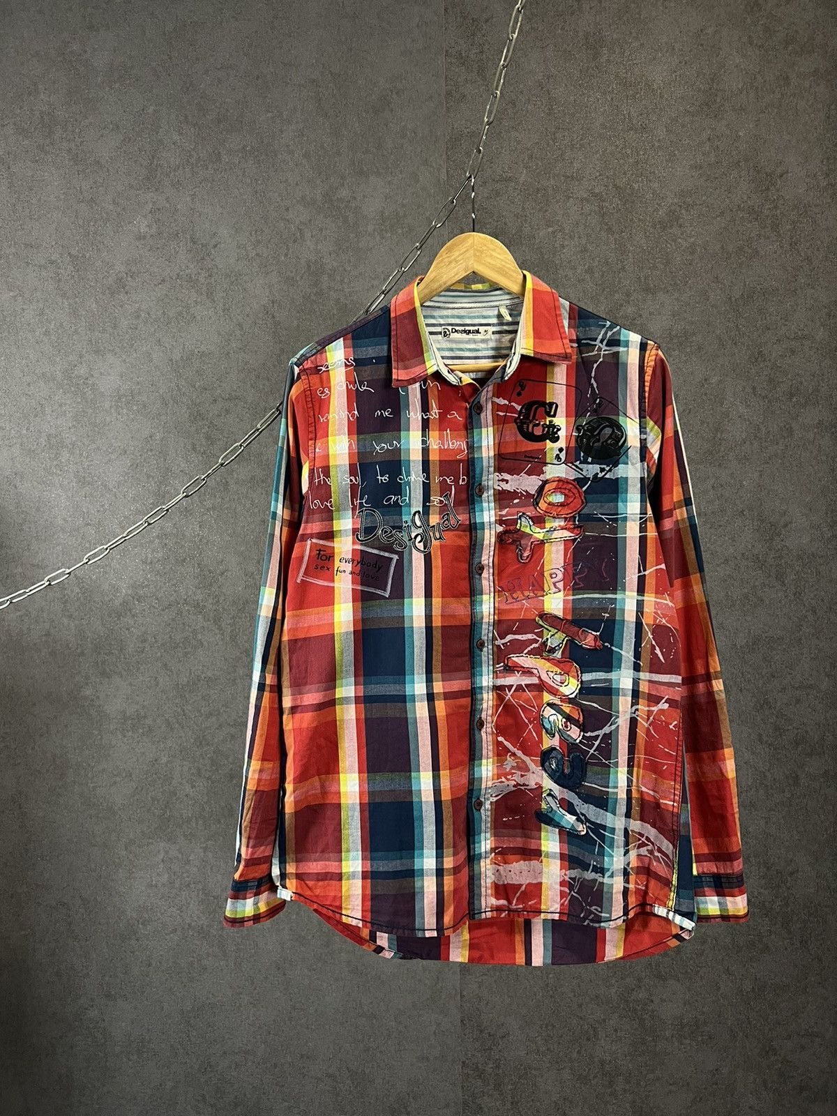 Desigual Desigual crazy designer shirt Size US M / EU 48-50 / 2 - 1 Thumbnail