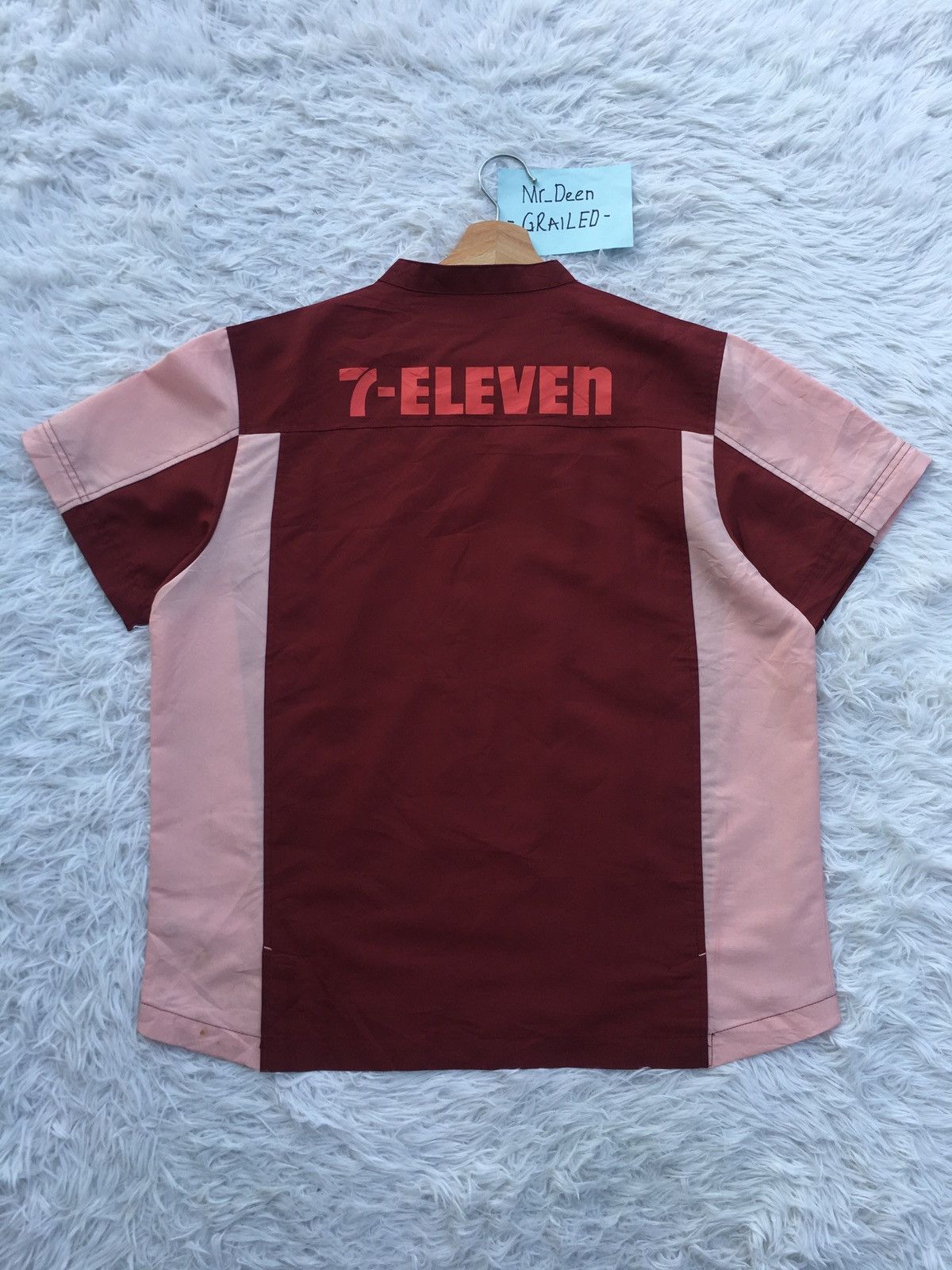 Japanese Brand Rare 7 Eleven Uniform Staff Shirt Size US L / EU 52-54 / 3 - 11 Thumbnail