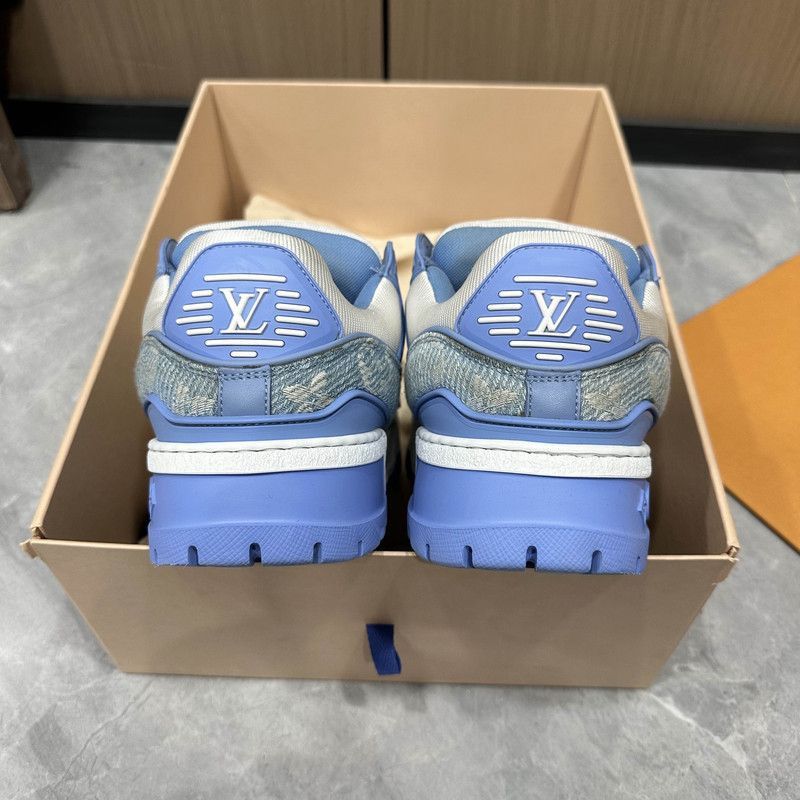 Louis Vuitton Louis Vuitton Trainer Maxi Low Top Sneakers -2508 Size US 5.5 / EU 38 - 3 Thumbnail