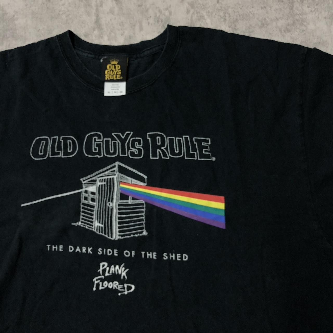 Other Black Old Guys Rule graphic tee with a funky design Size US XL / EU 56 / 4 - 2 Thumbnail