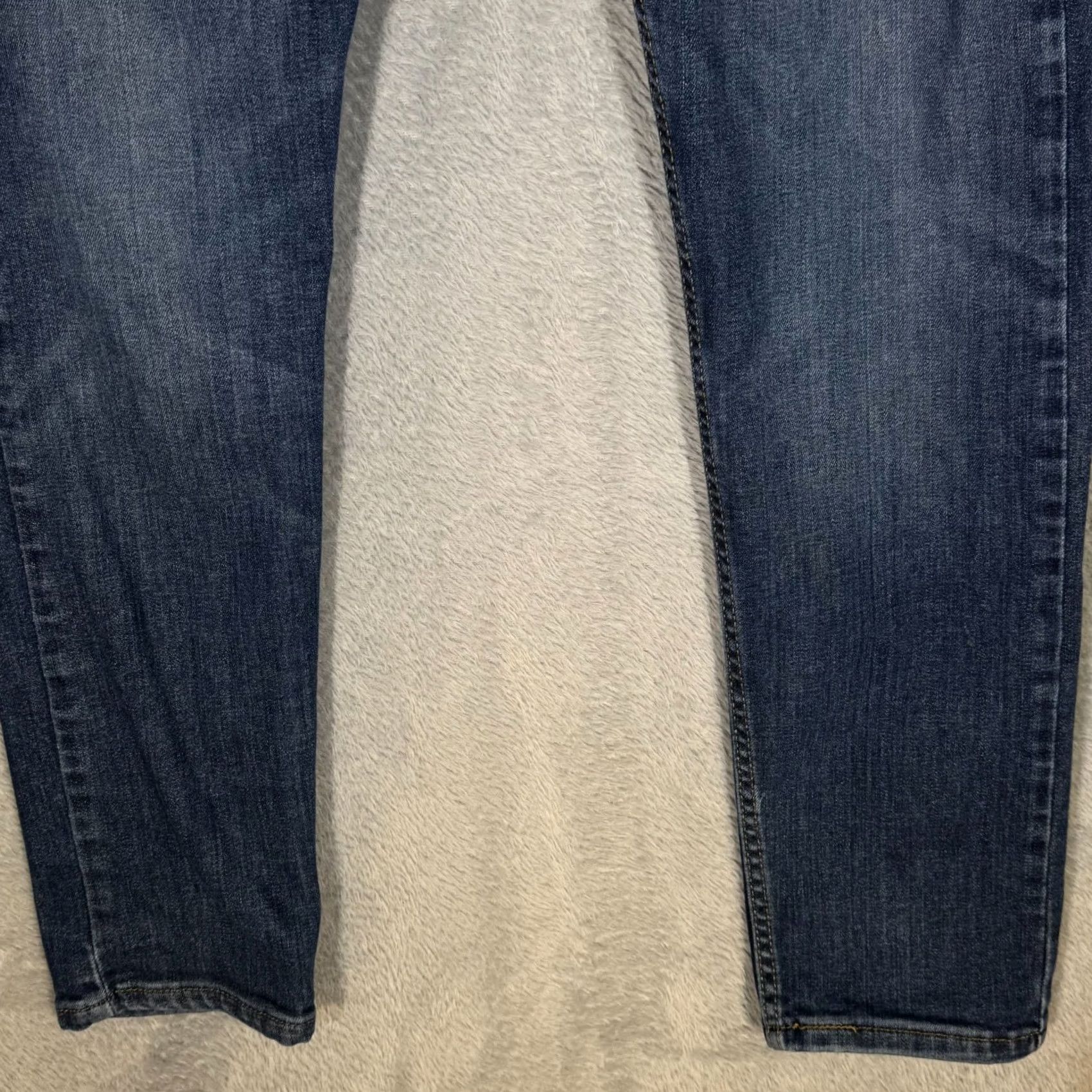 Levi's Levi’s 502 Jeans Men’s 30x28 Blue Denim Stretch Mid-Rise Straight Leg Size US 30 / EU 46 - 5 Thumbnail