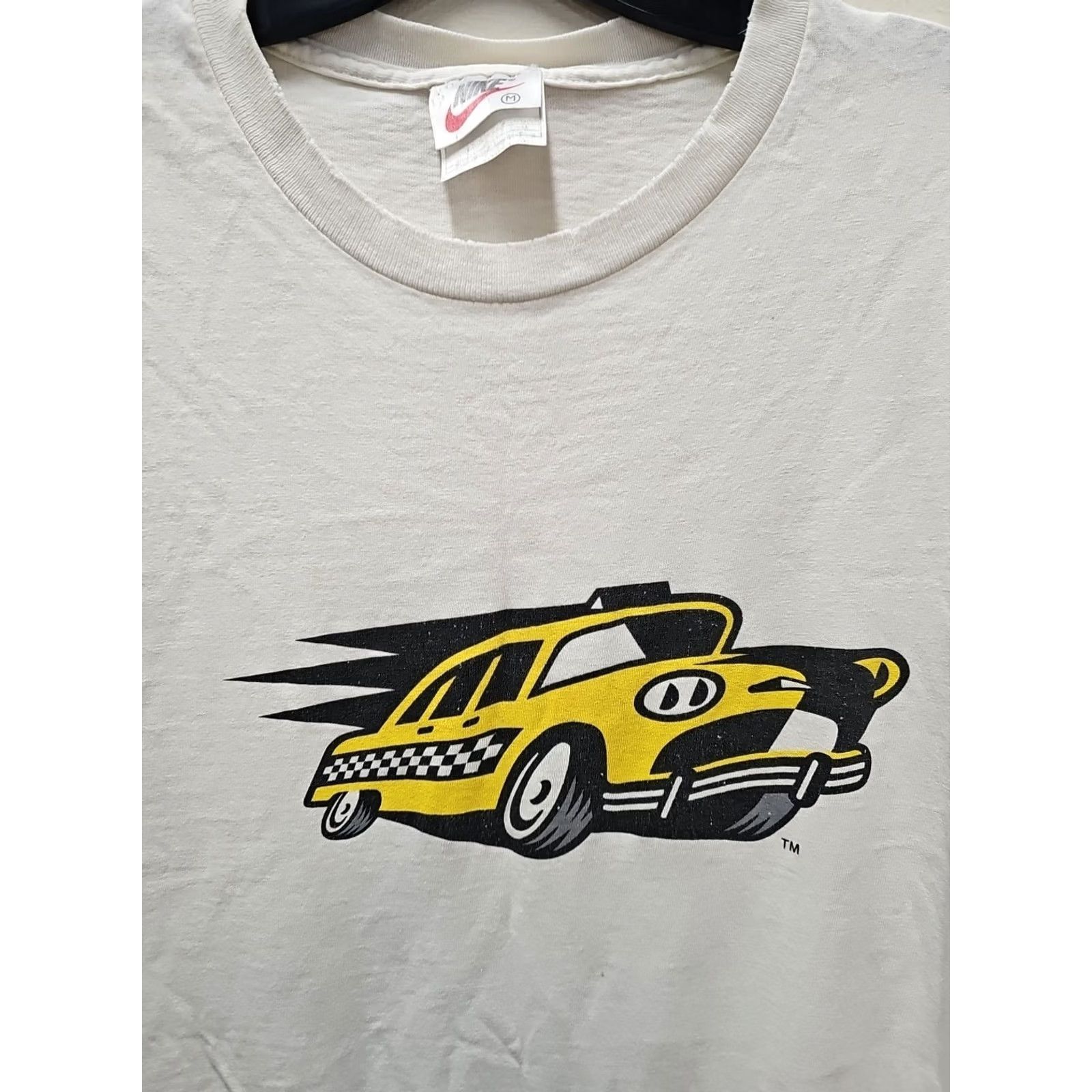 Nike Vintage Nike New York Metrostars Taxi MLS Promo Tee Shirt Medium Soccer White 90s Mens T-Shirt Size US M / EU 48-50 / 2 - 2 Thumbnail
