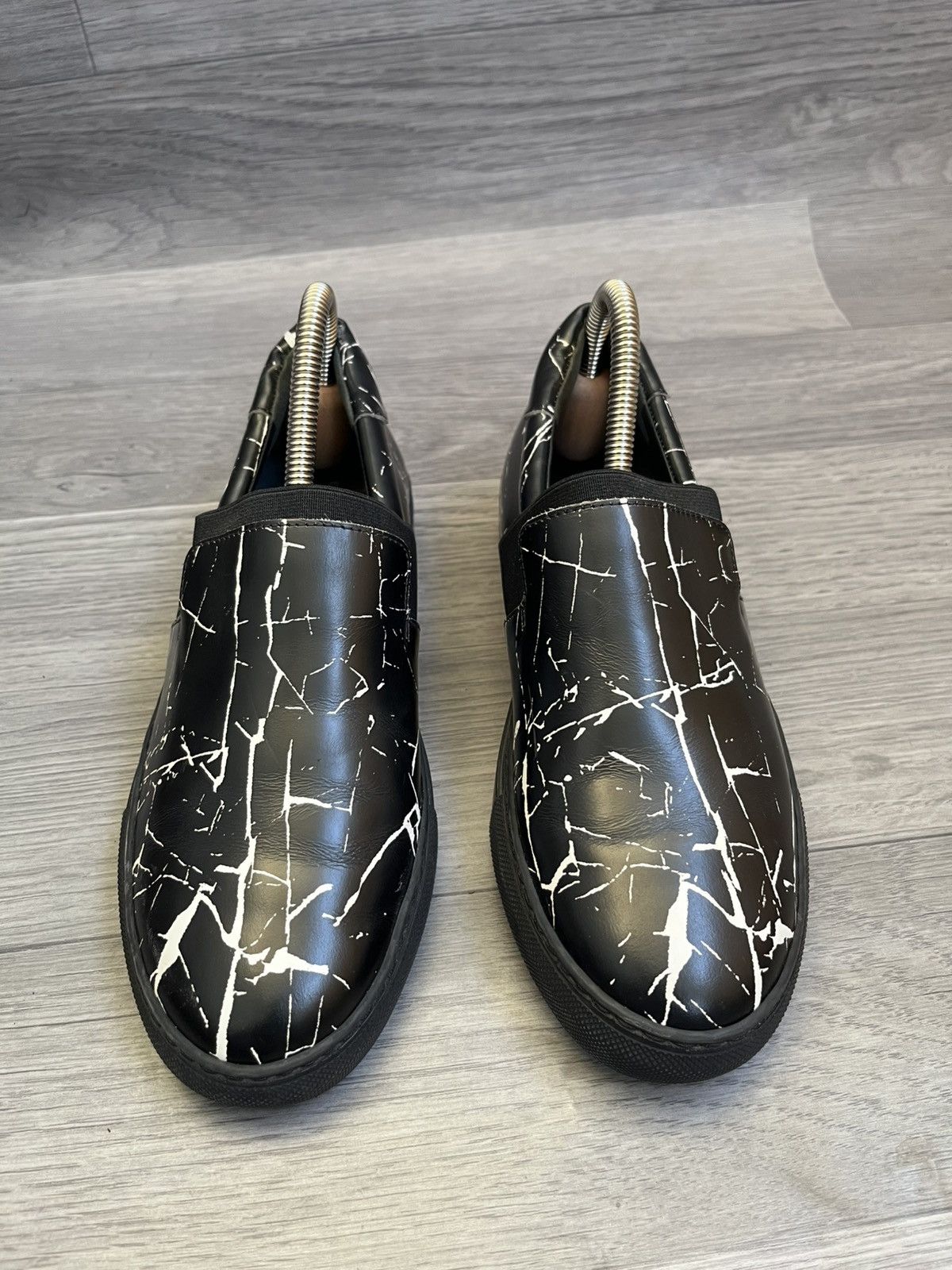 Balenciaga Balenciaga arena marble print slip on sneakers sz 37 Size US 7 / IT 37 - 1 Thumbnail