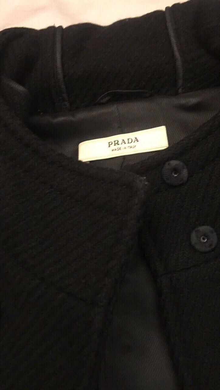 Prada Classic Prada Hooded Coat for Women -2505 Size US L / EU 52-54 / 3 - 4 Thumbnail