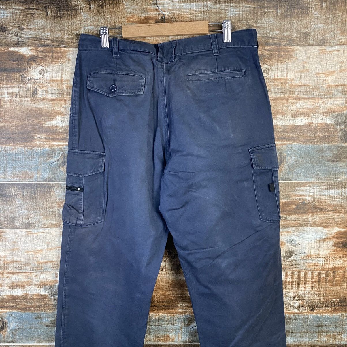 Japanese Brand DL Japanese Brand Blue Cargo Multipocket Pants #C945 Size US 32 / EU 48 - 16 Thumbnail