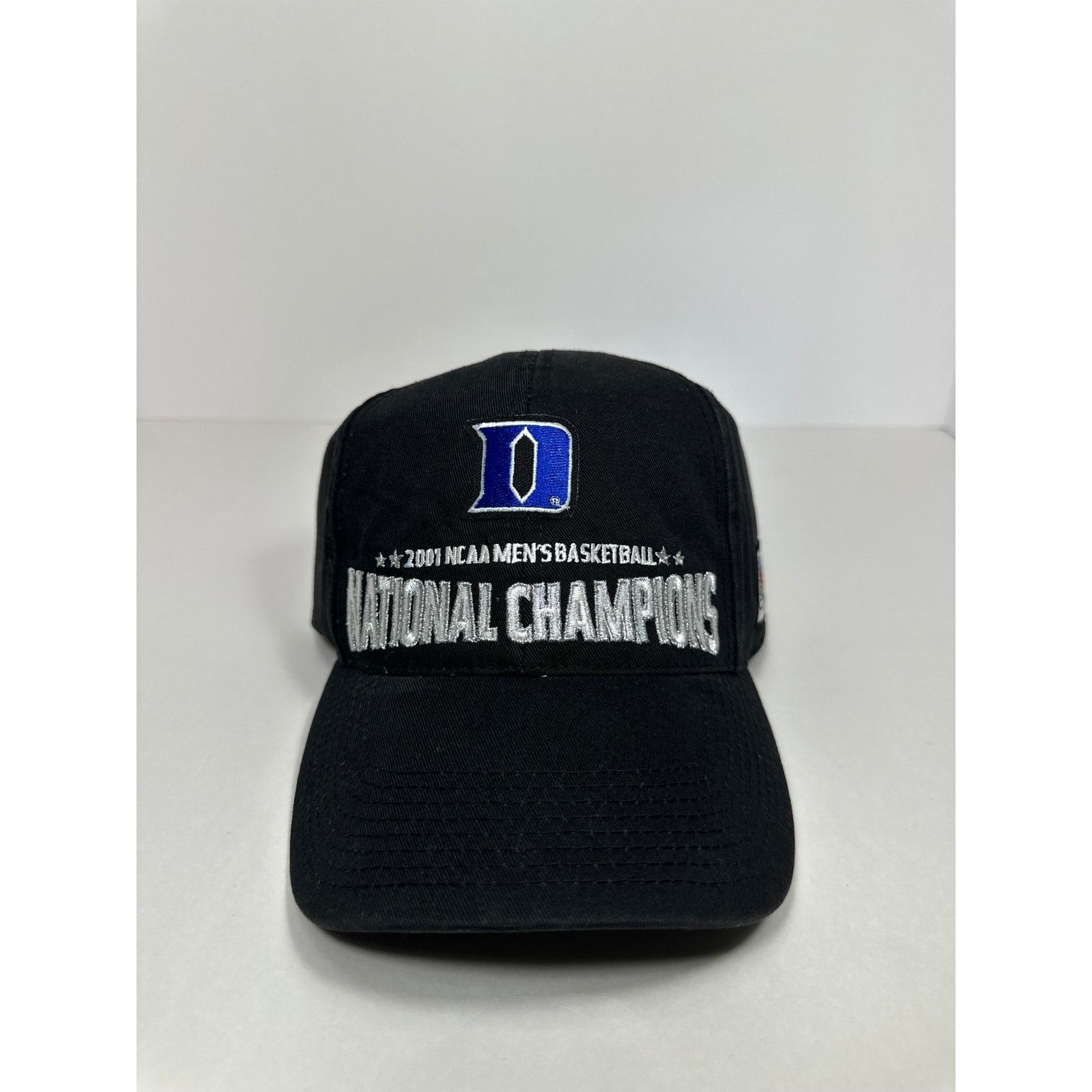 NCAA × Vintage Vintage 01 Duke Blue Devils Natty Championship Strapback Hat Size ONE SIZE - 5 Thumbnail