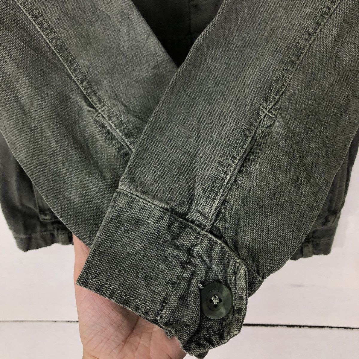Japanese Brand VINTAGE HIKORY CHORE JACKET SUNDRY JAPAN ISSEY MIYAKE Size US M / EU 48-50 / 2 - 10 Thumbnail