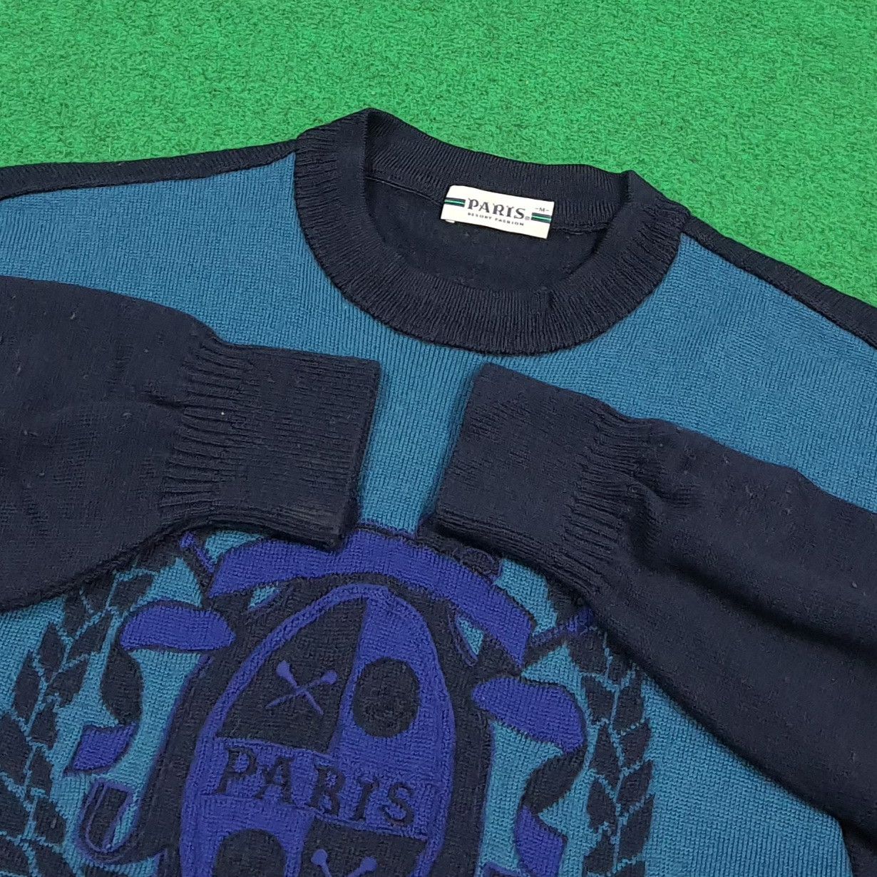Vintage Vintage PARIS Resort Fashion Golf Wool Knitwear C291N32 Size US S / EU 44-46 / 1 - 4 Thumbnail