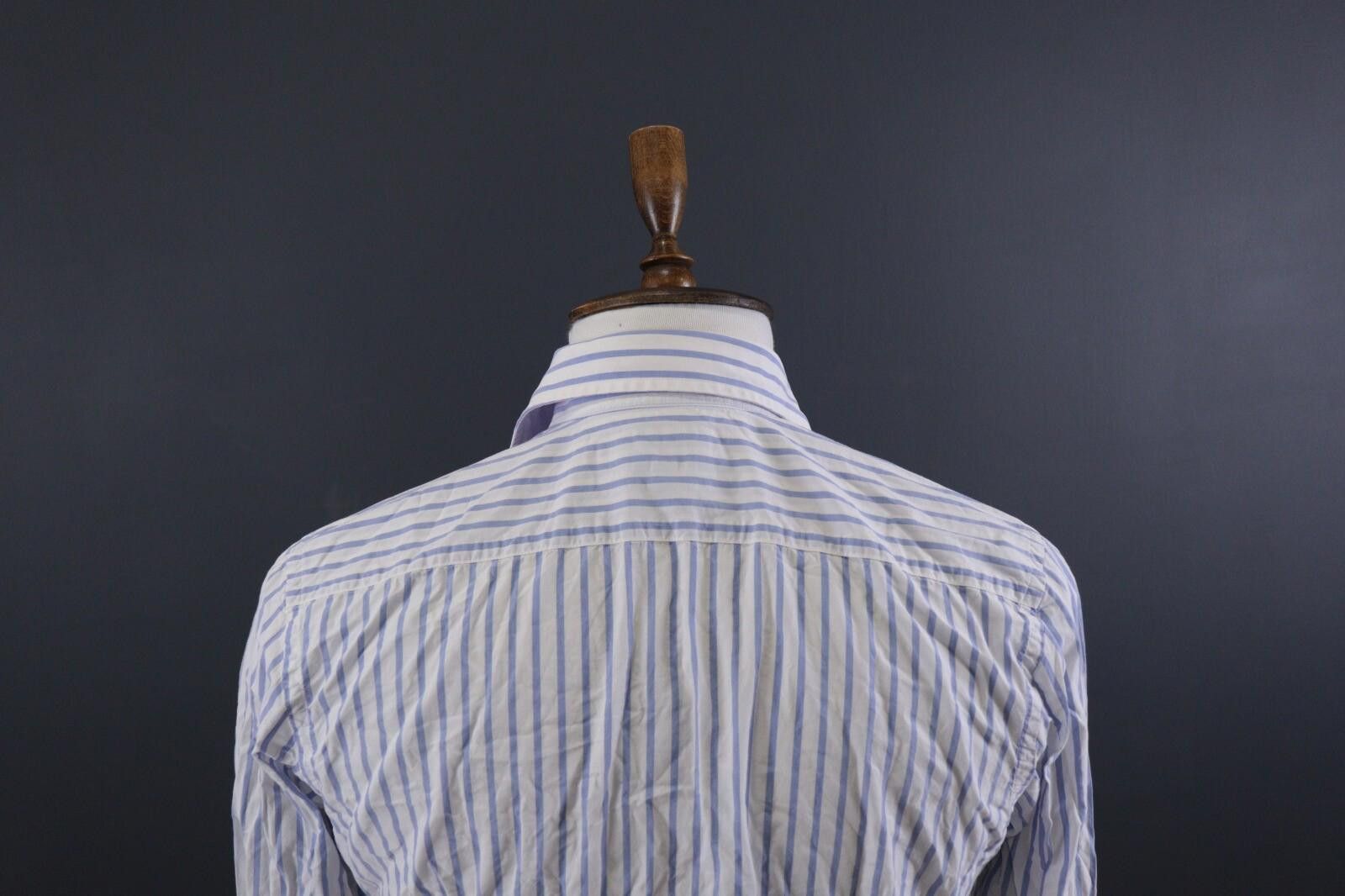 La Martina La Martina Buenos Aires Blue Stripe Shirt M 41-42 Size US L / EU 52-54 / 3 - 9 Thumbnail