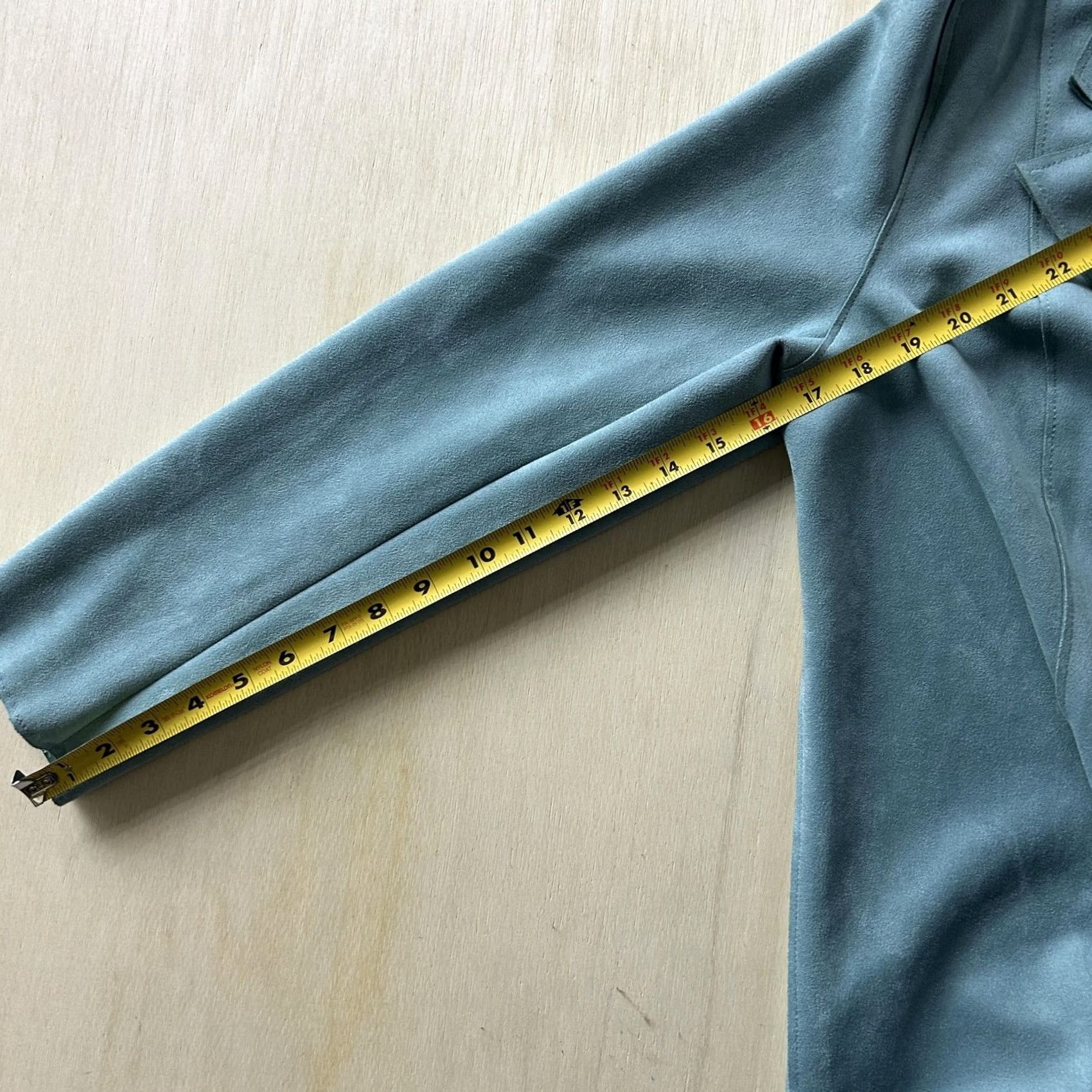 Vintage VINTAGE Philosophy Republic Clothing Coat Womens Medium Green Open Front Mid-Length Size M / US 6-8 / IT 42-44 - 6 Thumbnail