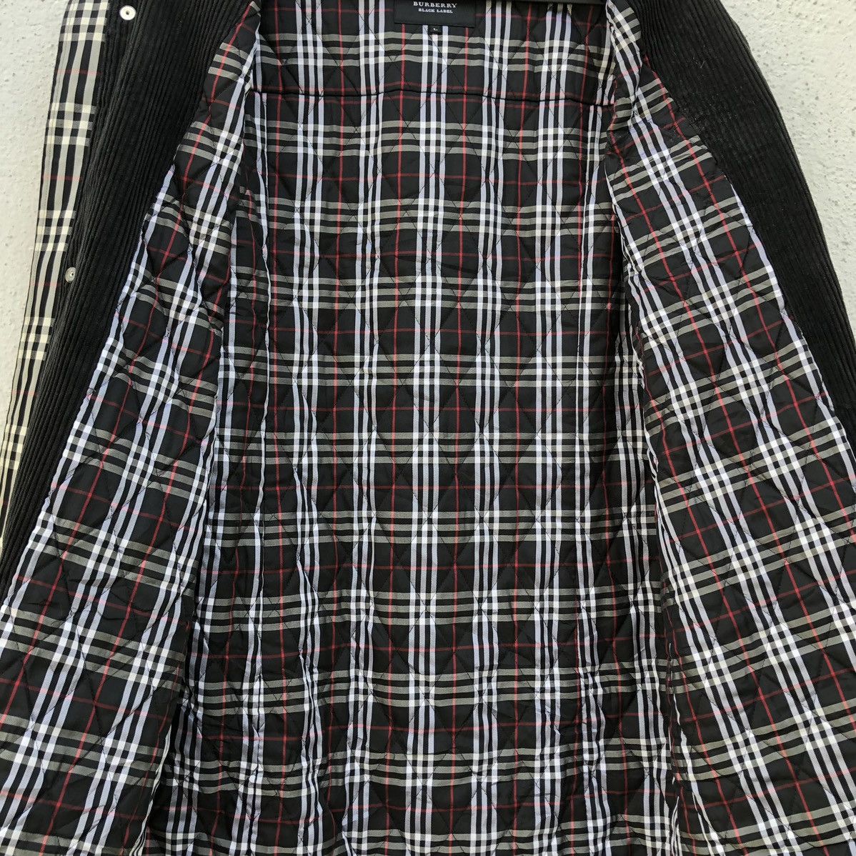 Burberry Burberry Black Label Corduroy Lined Quilted Coats, Jacket Size US L / EU 52-54 / 3 - 12 Thumbnail