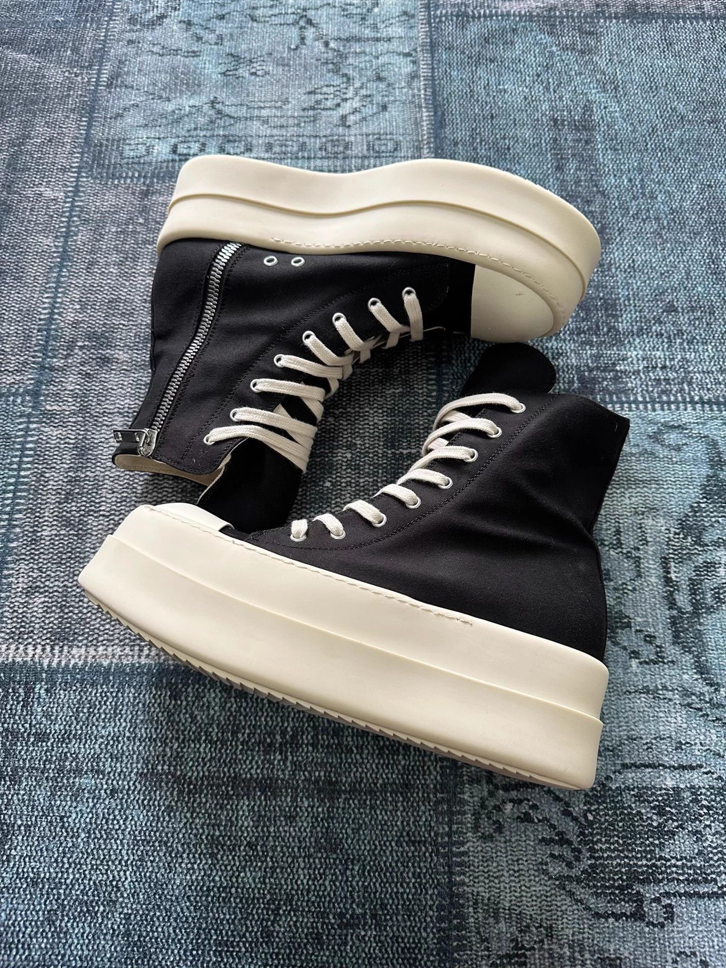 Rick Owens Rick Owens Drkshdw High-Top Thick Sole 43 Size US 10 / EU 43 - 5 Thumbnail