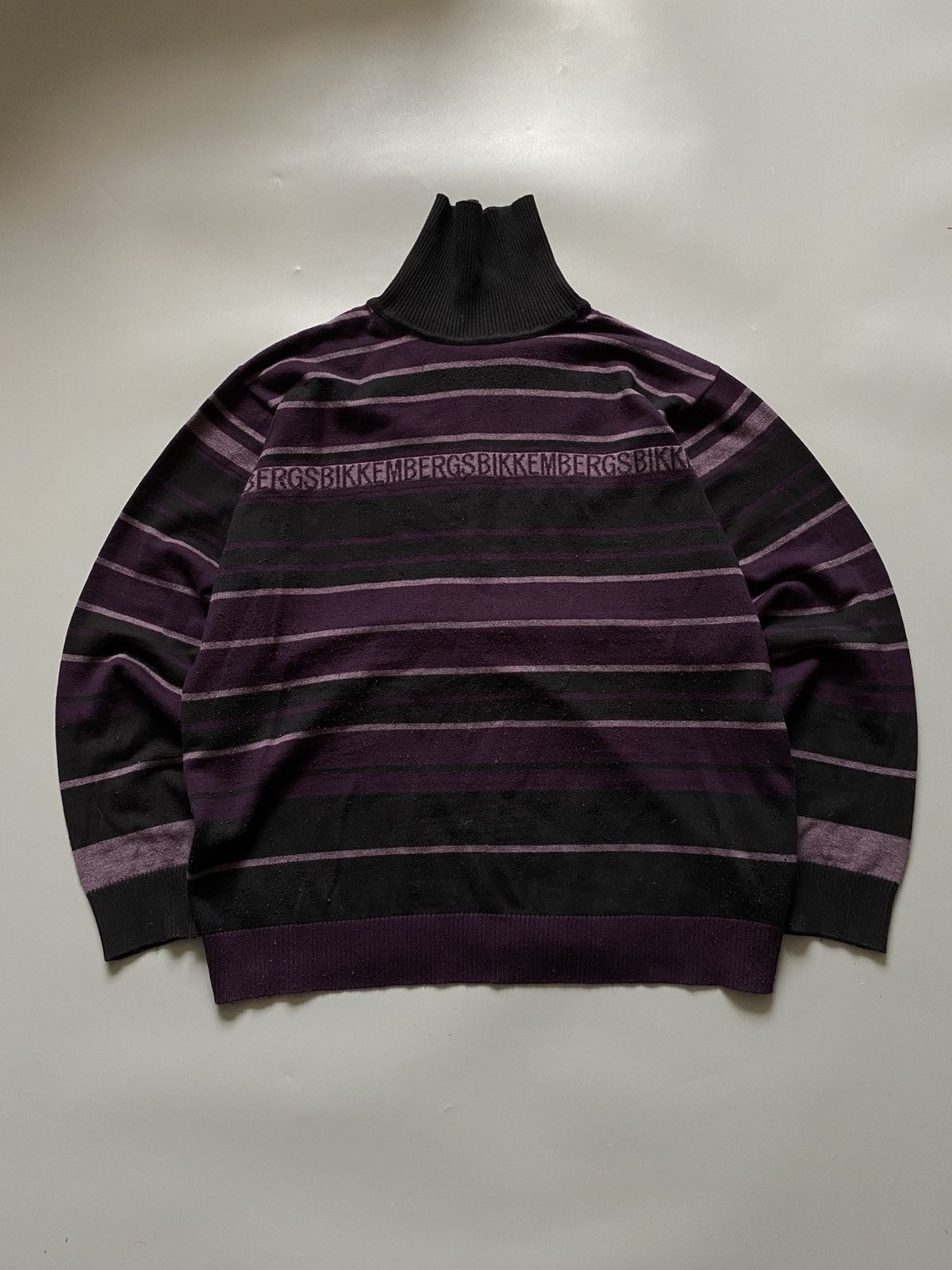 Dirk Bikkembergs Dirk BIKKEMBERGS vintage golf sweater 90s Size US L / EU 52-54 / 3 - 1 Thumbnail