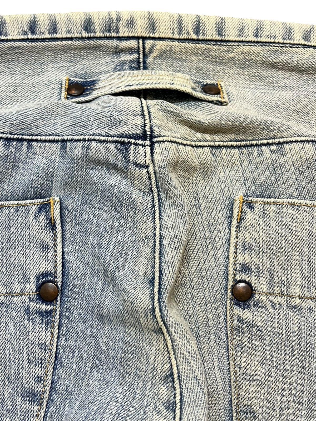 Johnbull Vintage Johnbull Flare Bootcut Faded Grunge Denim Size US 31 - 9 Thumbnail