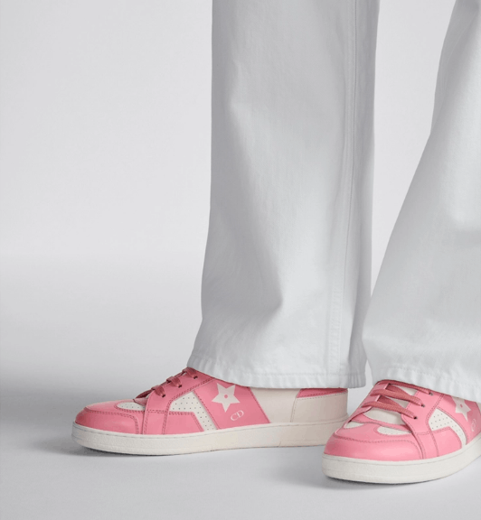 Dior o1w1db10825 KCK417 Low-Top Sneakers in White/Candy Pink Size US 8 / IT 38 - 7 Thumbnail