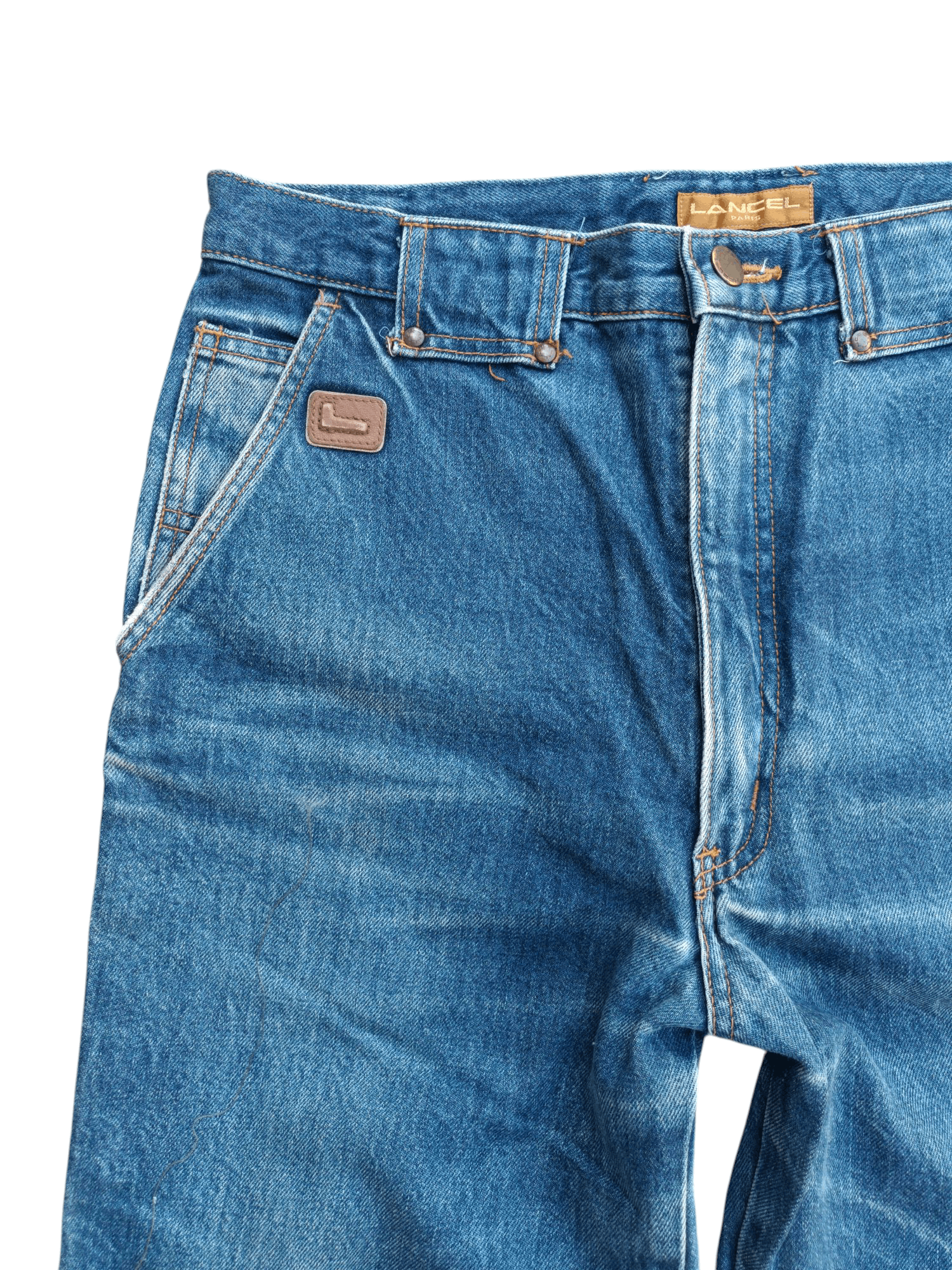 Lancel × Other × Vintage VINTAGE LANCEL PARIS BLUE WASH DENIM E272 Size US 32 / EU 48 - 6 Thumbnail
