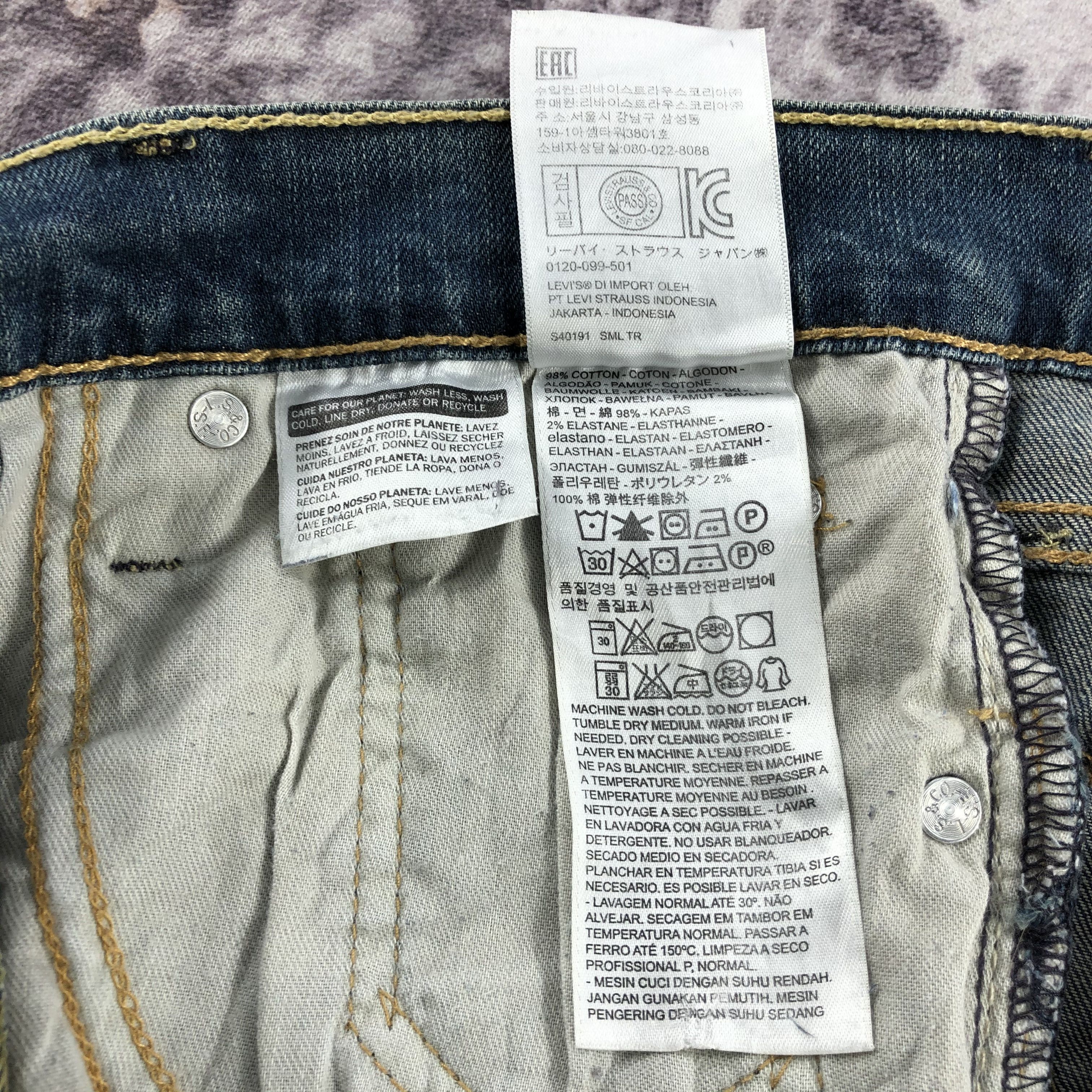 Levi's × Vintage Vintage Blue Wash Levis Jeans-JM2579 Size US 33 - 12 Thumbnail