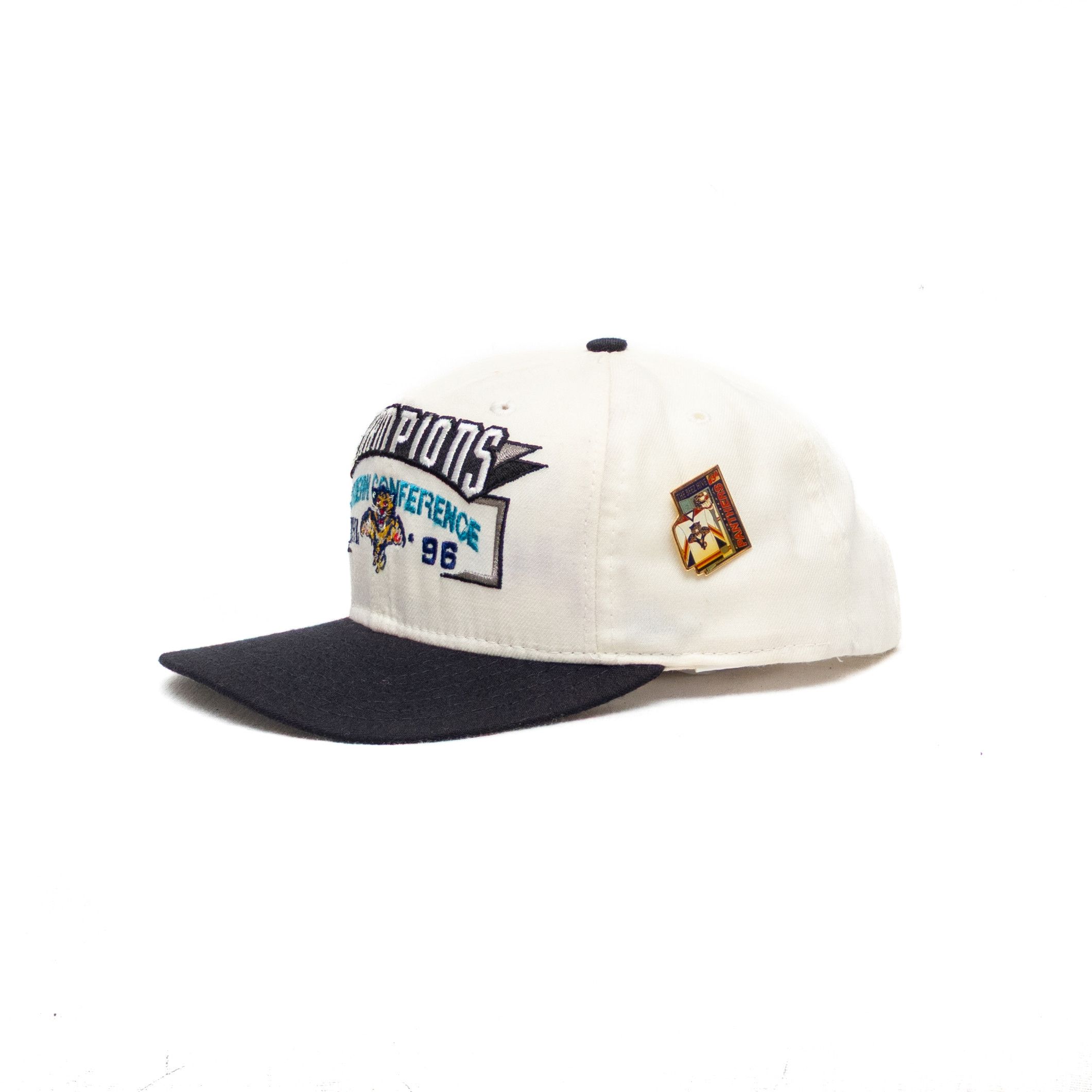 Vintage 1996 NHL Eastern Conference Champions Hat Panthers