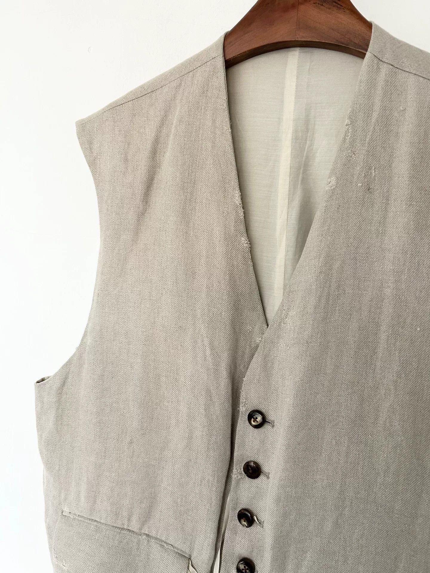Midorikawa Midorikawa Deconstructed Reversible Vest Size US M / EU 48-50 / 2 - 2 Thumbnail