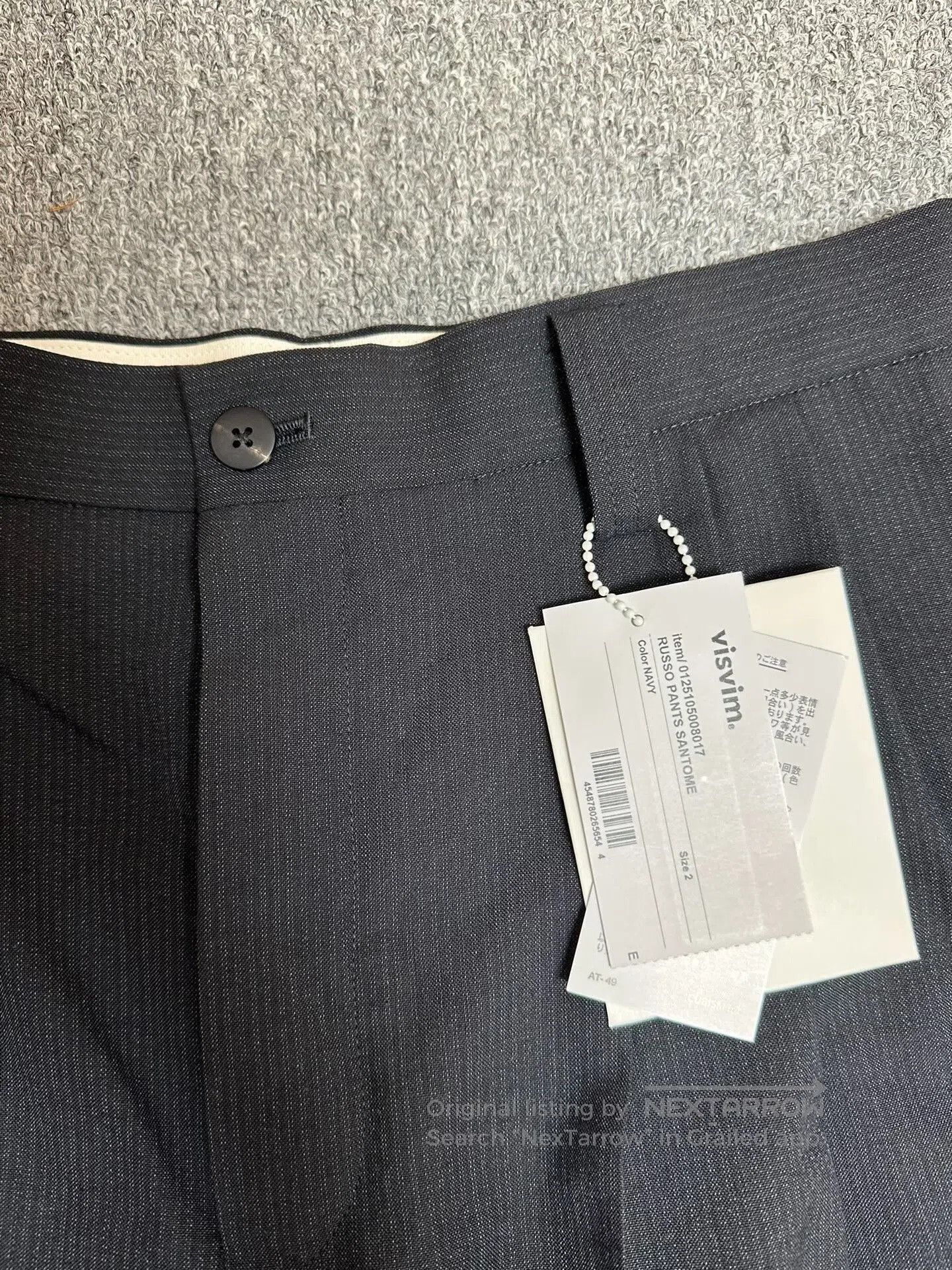 Visvim VISVIM RUSSO PANTS SANTOME Pinstriped. Size US 26 / EU 42 - 4 Thumbnail