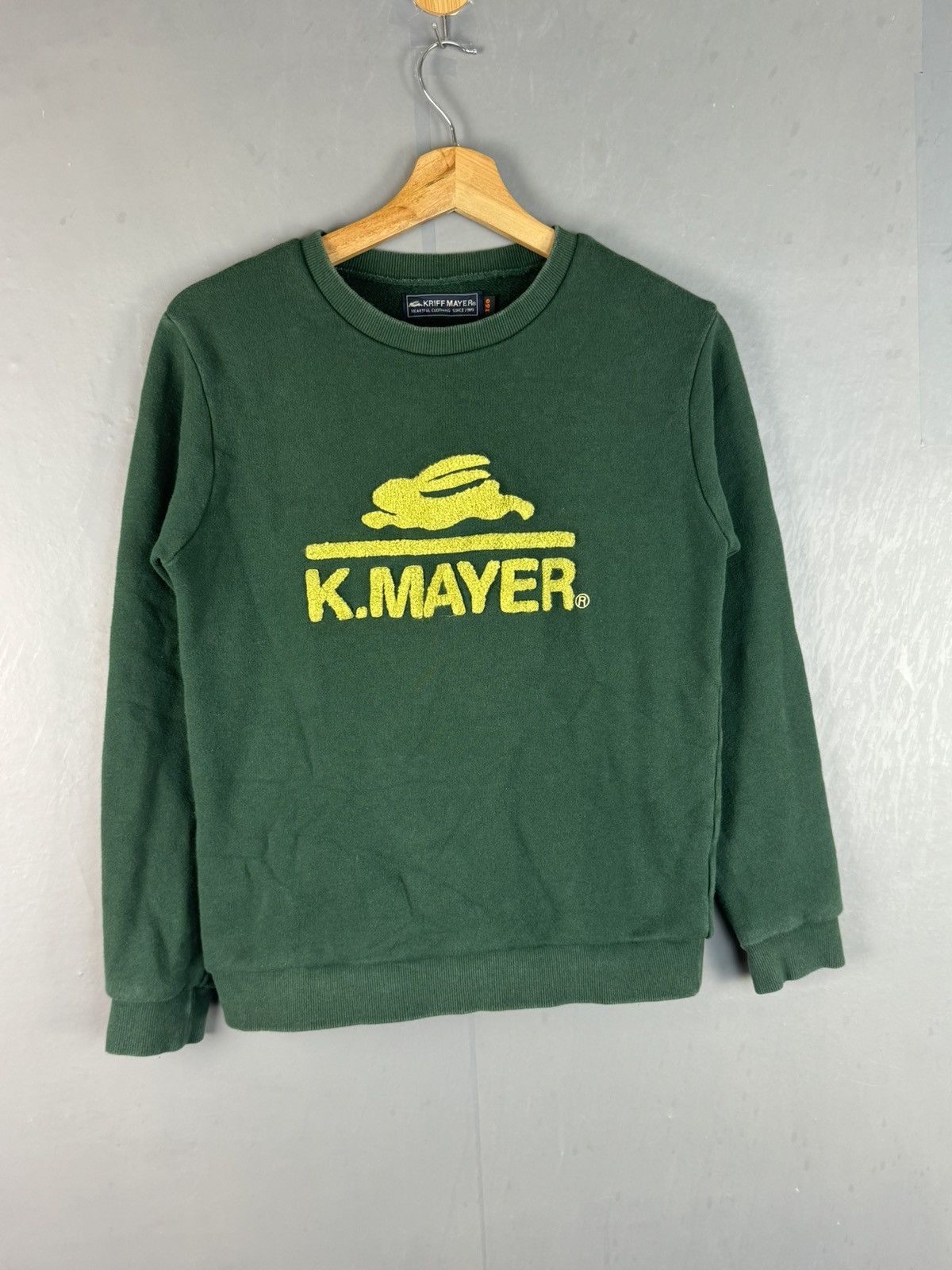 Japanese Brand × Vintage Vintage K.Mayer Big Logo Sweatshirt Size US XS / EU 42 / 0 - 1 Thumbnail