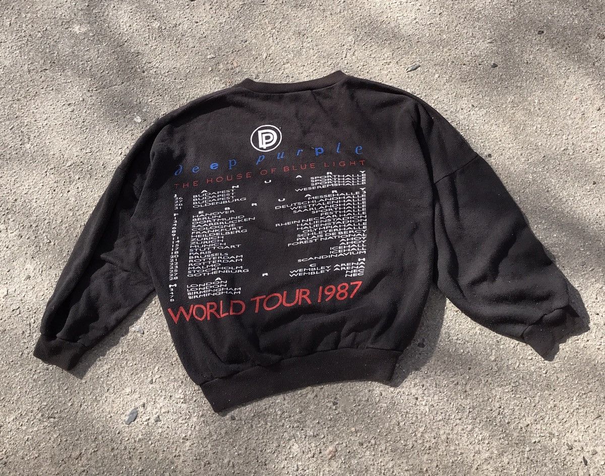 Vintage Vintage 1987 Deep Purple The House Of Blue Light Tour Rare Size US M / EU 48-50 / 2 - 6 Thumbnail