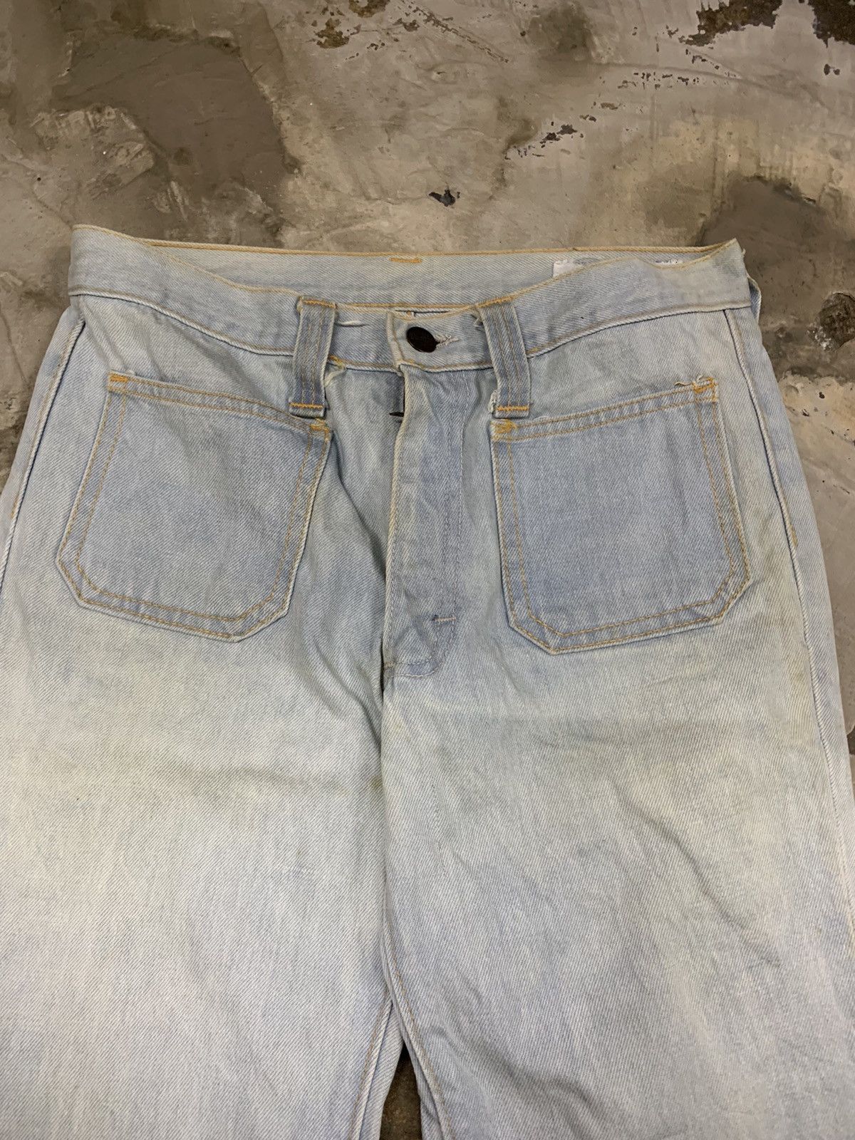 Wrangler 90s WRANGLER FLARE PANT RARE Size 29" - 7 Thumbnail