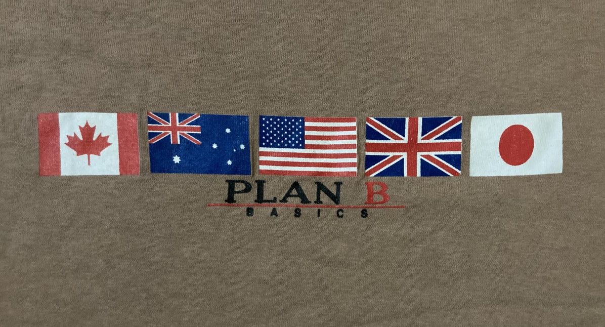 Plan B × Vintage Vintage 90s Plan B Skateboards Tshirt Size US L / EU 52-54 / 3 - 6 Thumbnail