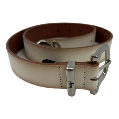 Stussy Stussy Metal S Tip Belt Bone | Grailed