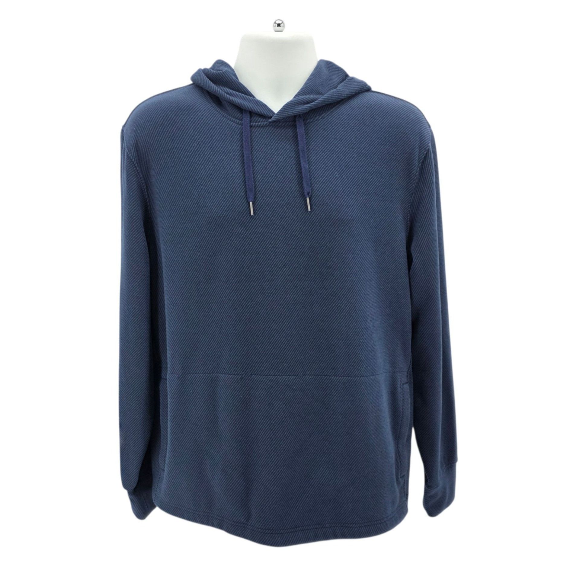 J.Crew J. Crew Mens Large Hoodie Seaboard Soft Knit Diagonal Stripe Size US L / EU 52-54 / 3 - 1 Thumbnail