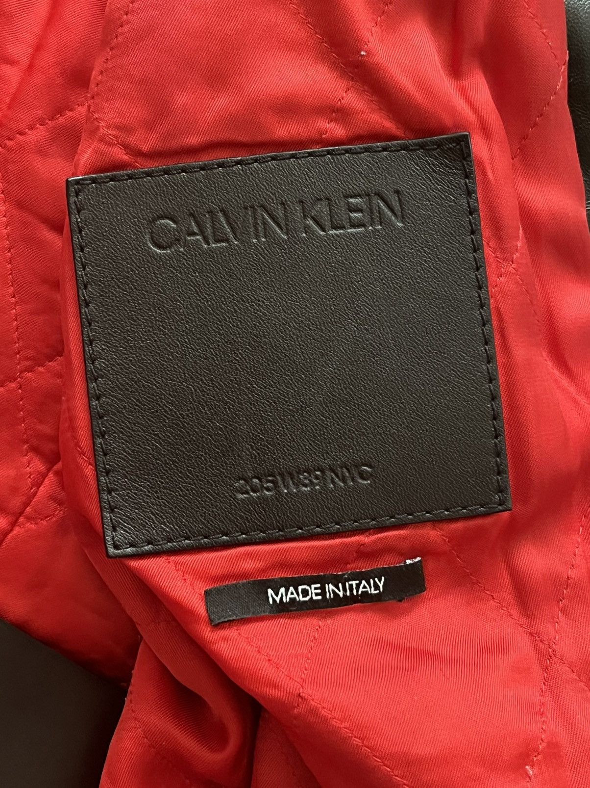Andy Warhol × Calvin Klein 205W39NYC Raf Simons Steven Sprouse Screenprinted Leather Biker Jacket Size US M / EU 48-50 / 2 - 7 Thumbnail