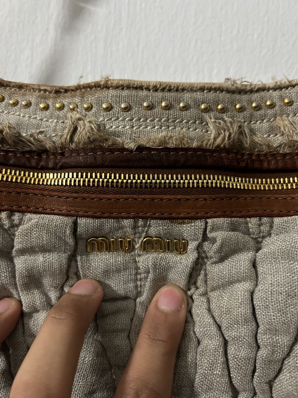 Miu Miu vintage Miu Miu Matelassé handbag Size ONE SIZE - 3 Thumbnail