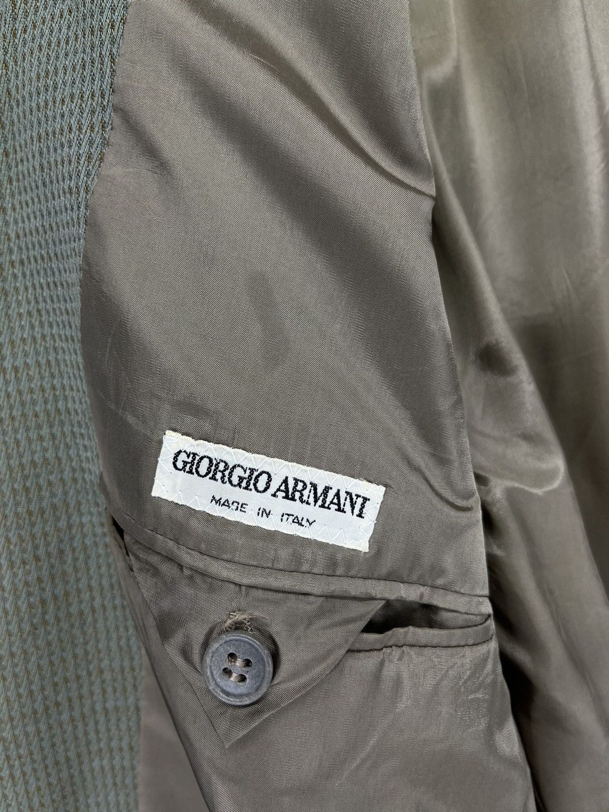 Giorgio Armani Vintage Giorgio Armani Wool Blazer Coat Jacket Size US M / EU 48-50 / 2 - 7 Thumbnail