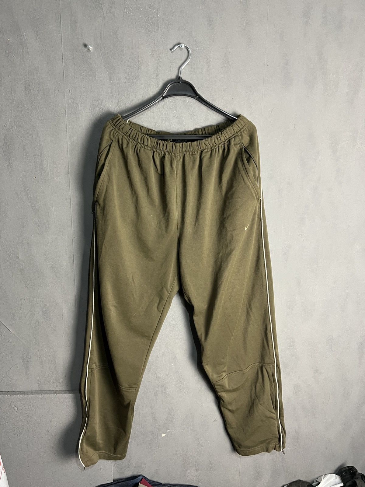 Nike Vintage Nike Cotton Track Pants Size US 34 / EU 50 - 2 Thumbnail
