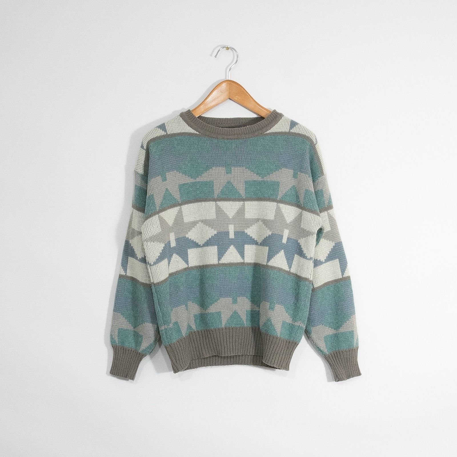 St. Johns Bay Vintage St Johns Bay Aztec Pattern Acrylic Sweater Medium Size US M / EU 48-50 / 2 - 1 Thumbnail