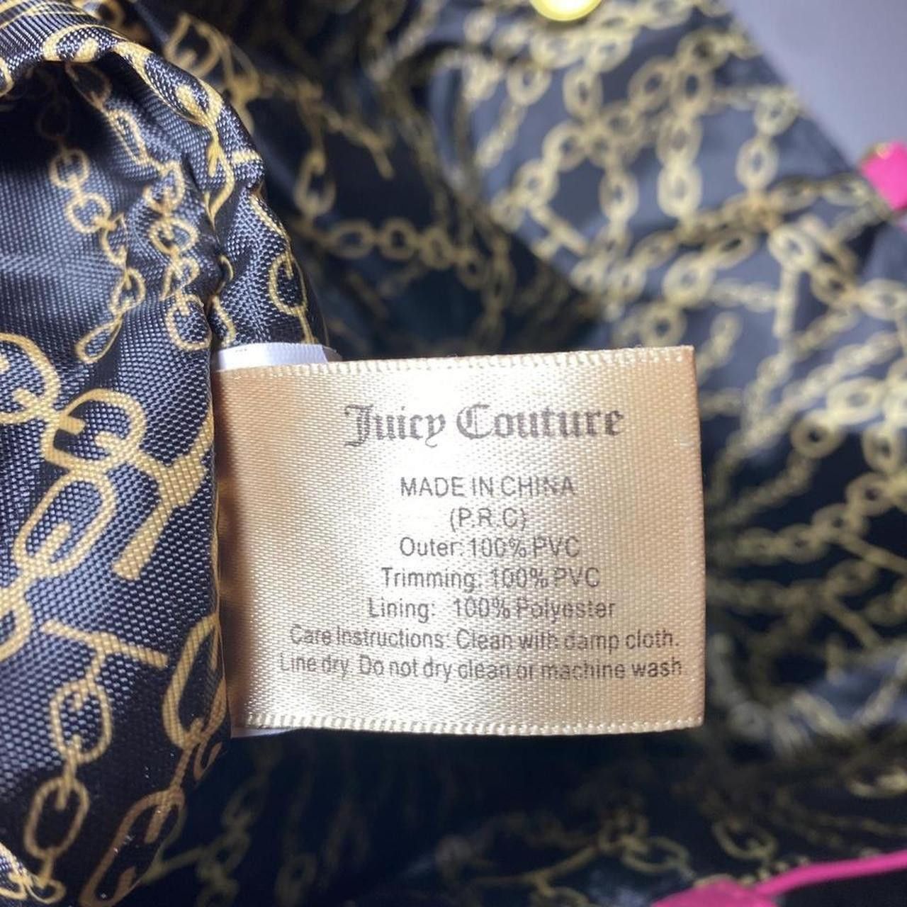 Juicy Couture Pink and black Juicy Couture shoulder tote bag Size ONE SIZE - 6 Thumbnail