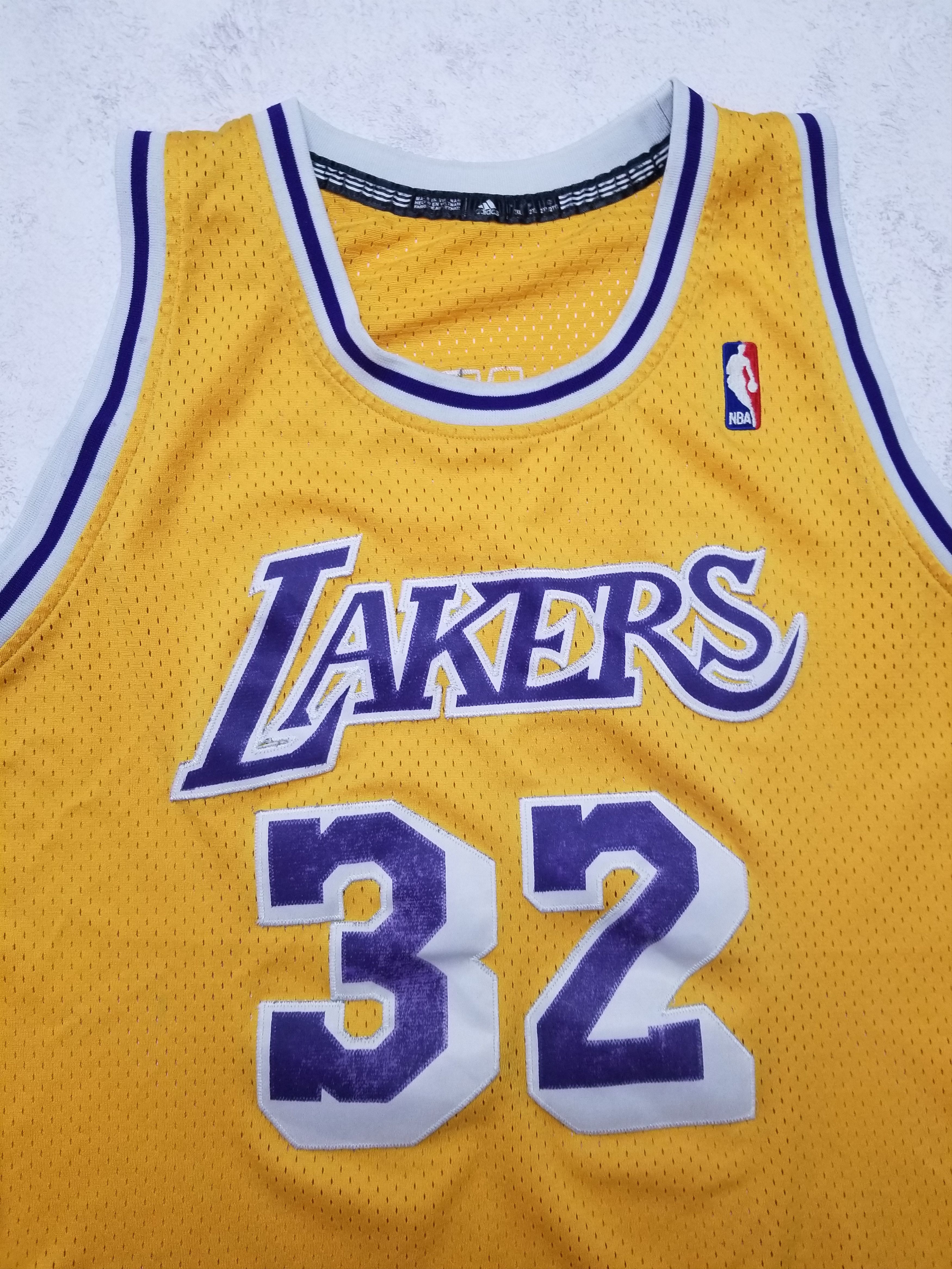 Adidas Magic Johnson LA Lakers NBA Jersey Hardwood Classics Size US XXL / EU 58 / 5 - 12 Thumbnail