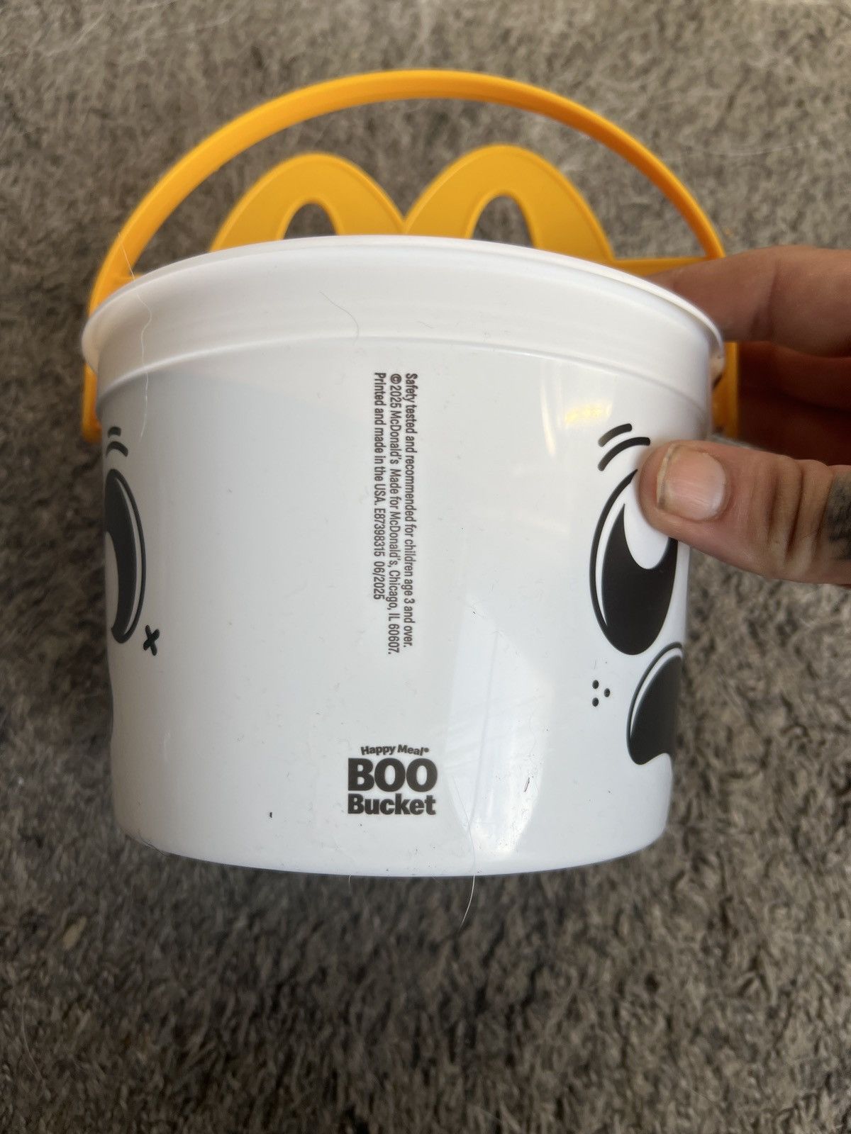 Hypebeast 2025 McDonald’s Ghost Boo Bucket Size ONE SIZE - 5 Thumbnail