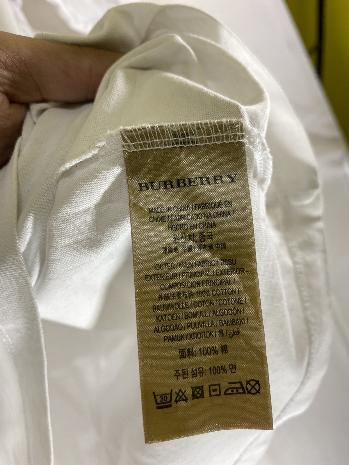 Burberry burberry bordiered tee Size US XL / EU 56 / 4 - 3 Thumbnail