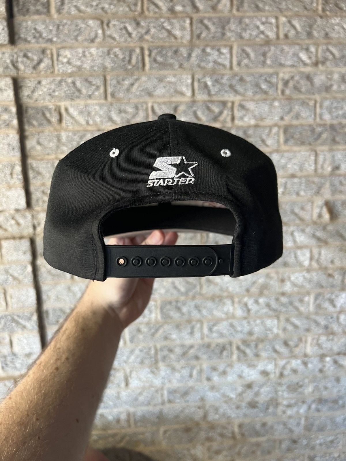 Sports Specialties Vintage NHL Starter New Jersey Devils SnapBack Hat Size ONE SIZE - 4 Thumbnail