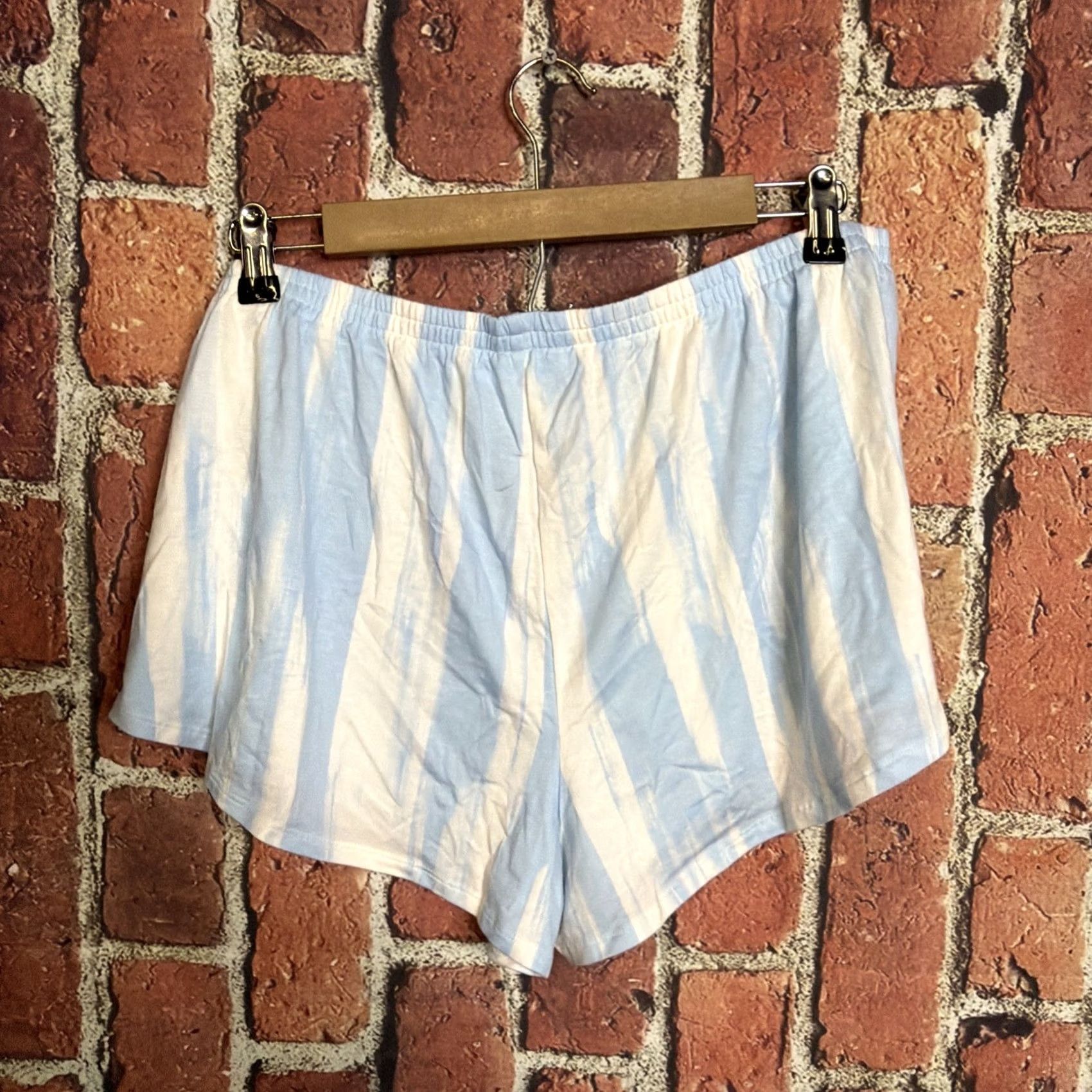Athleta Athleta Sleep Shorts Womens Plus Large Multicolor Striped Lounge Nighttime Bliss NWT Size 40" / US 18 - 4 Thumbnail