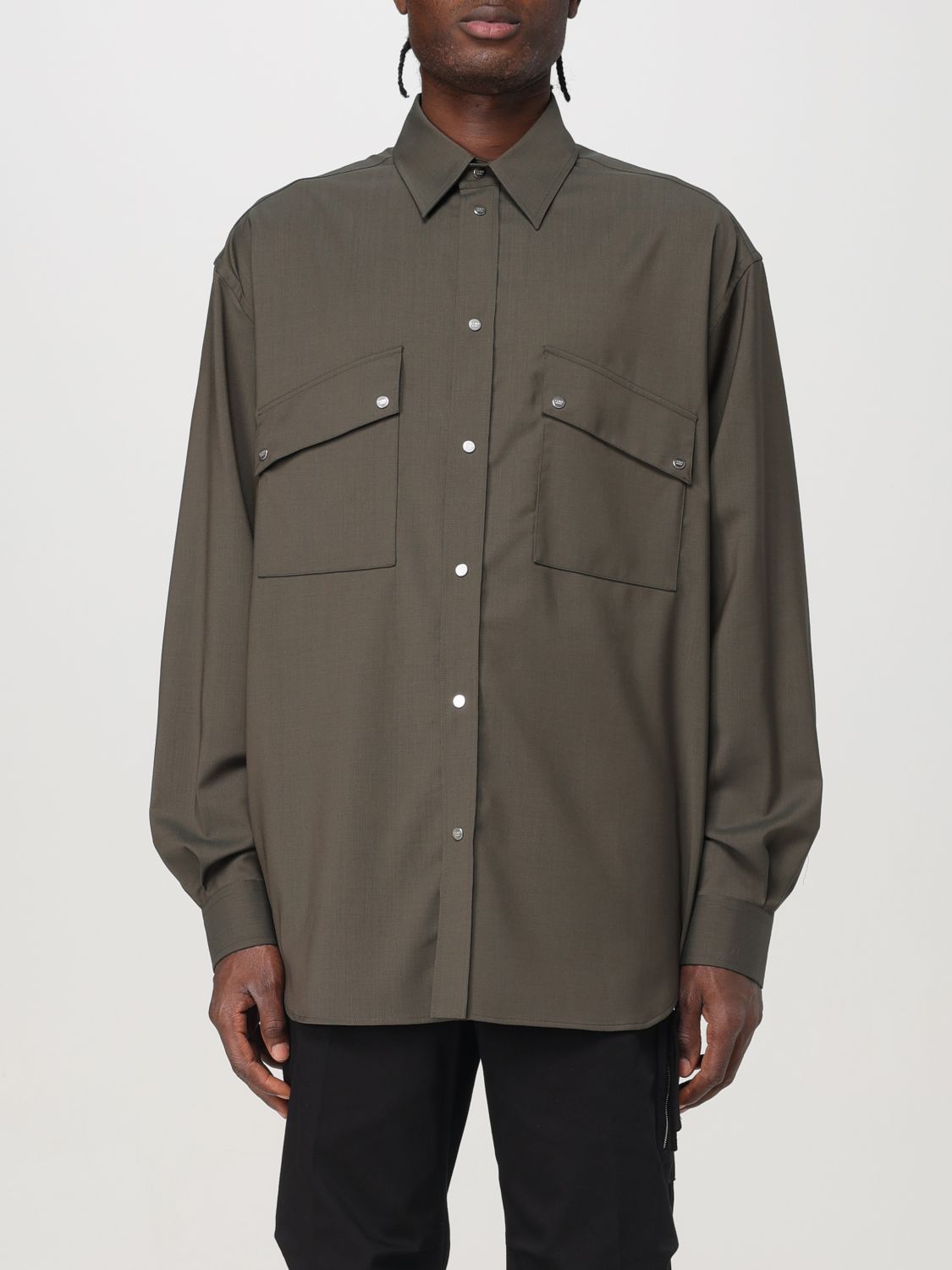 Fendi Fendi Shirt Men Green Size US L / EU 52-54 / 3 - 1 Thumbnail