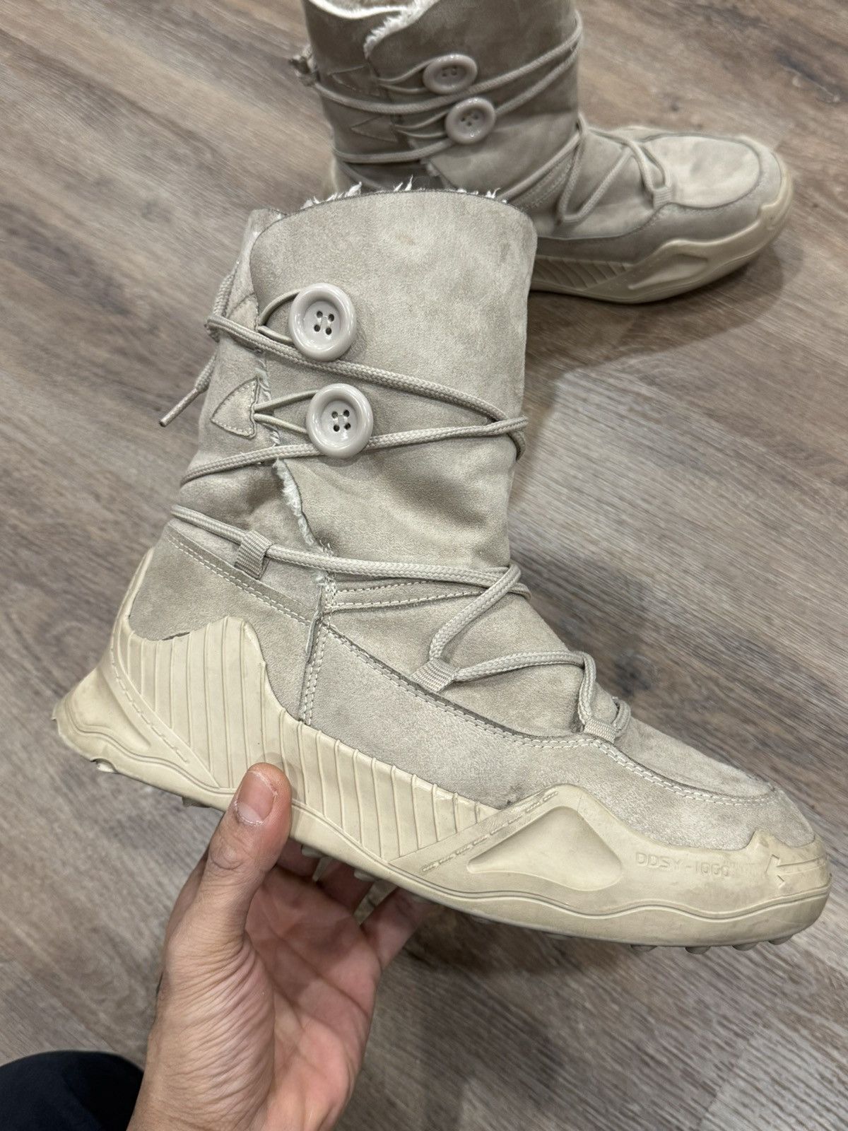Off-White Off-White™ DDSY-1000 Suede Boots – 2013 Virgil Abloh Archive Size US 9 / IT 39 - 6 Thumbnail