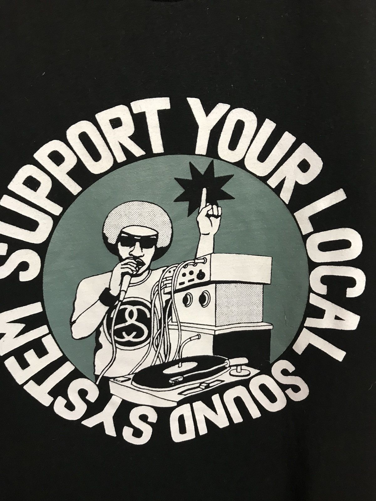 Stussy Stussy Support Your Local Sound System Shirt - RARE Size US L / EU 52-54 / 3 - 3 Thumbnail