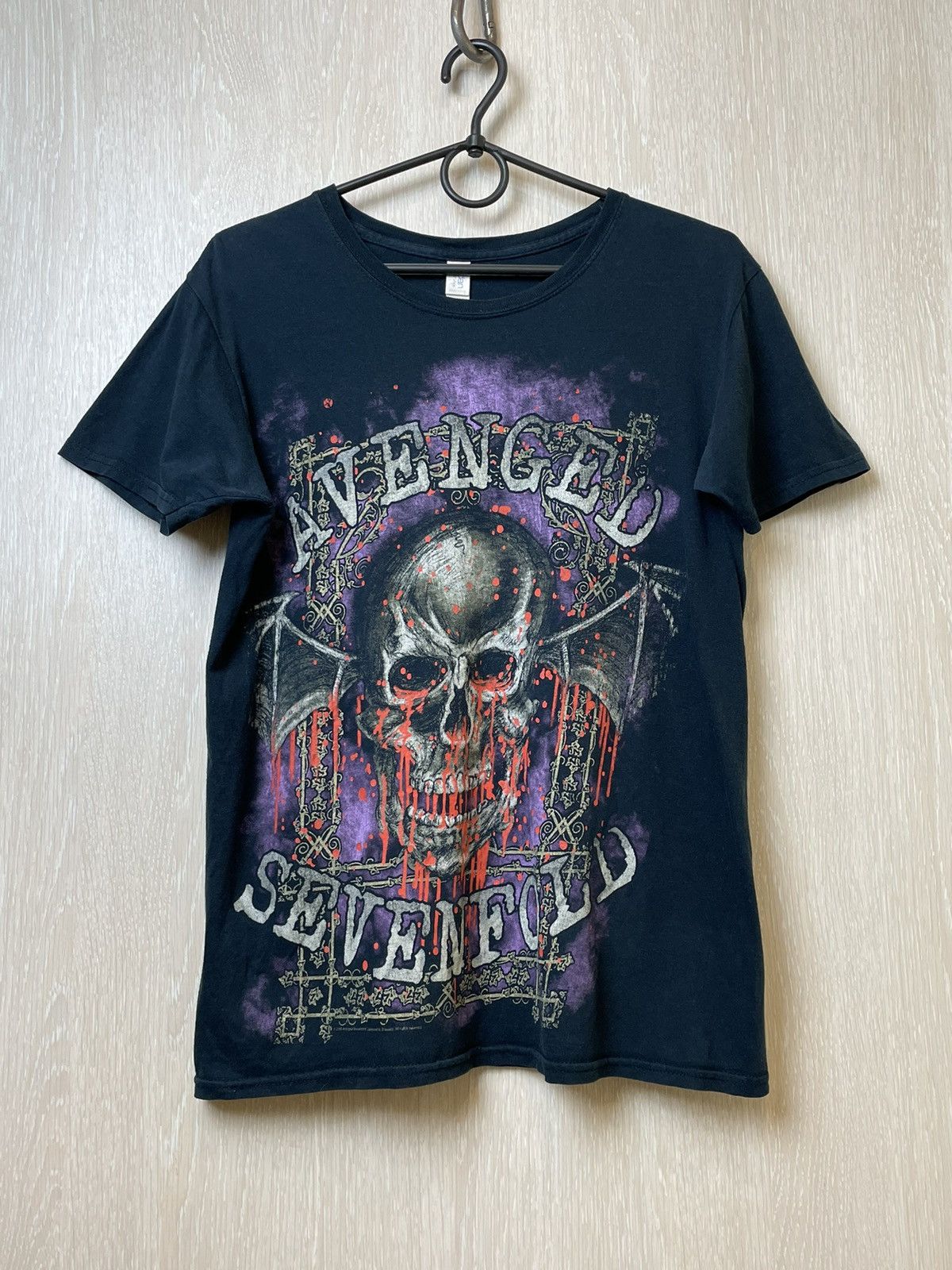 Band Tees × Vintage Rare! Vintage 2000's Avenged Sevenfold Band T Shirt Size US S / EU 44-46 / 1 - 2 Thumbnail