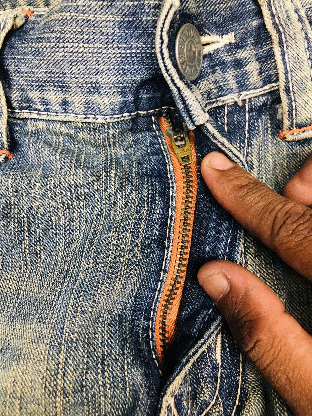 Edwin Edwin Distressed Jeans (21) Size US 30 / EU 46 - 8 Thumbnail